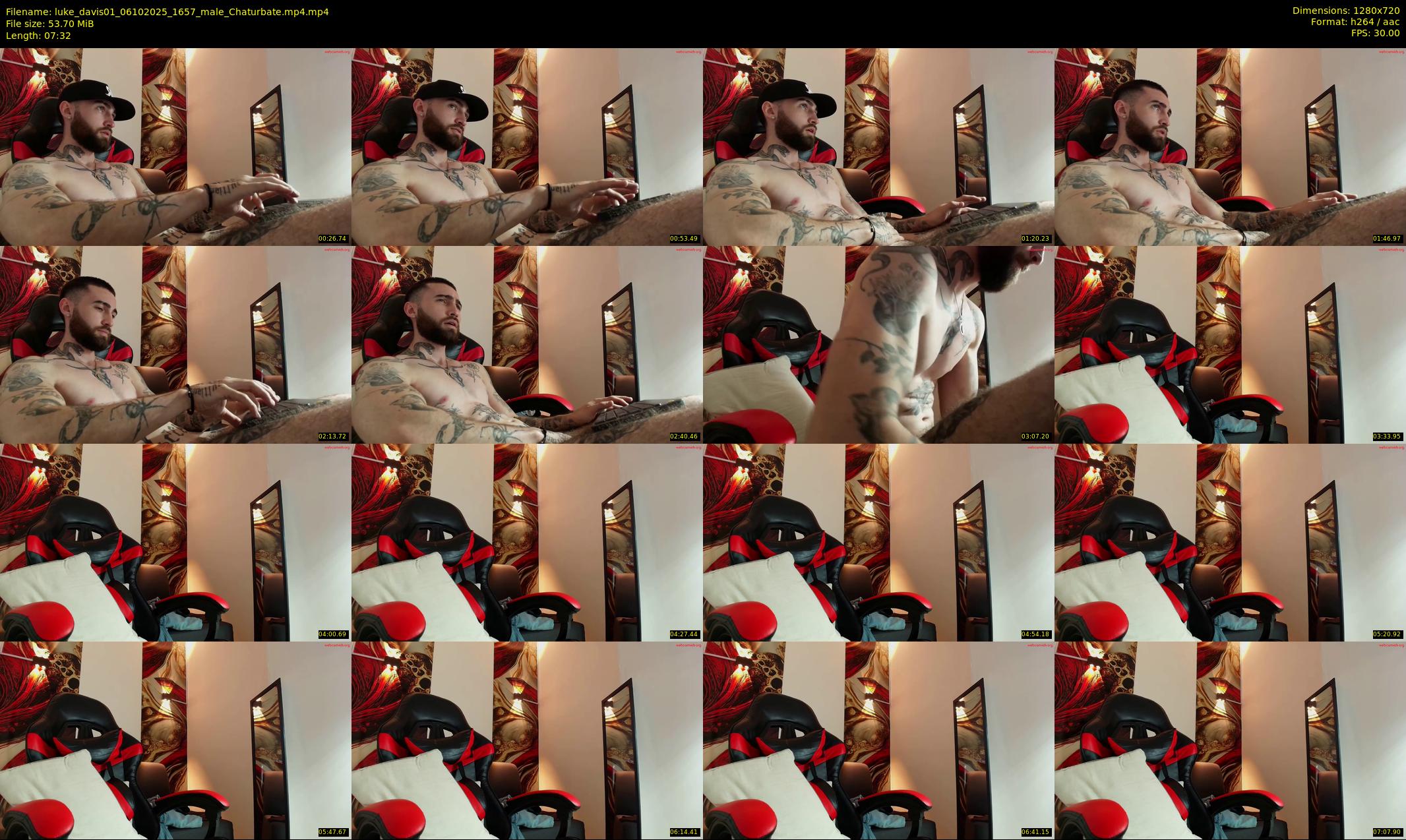 luke_davis01 — 8 minute Chaturbate male cam show recording, 720p, Oct 6, 2025