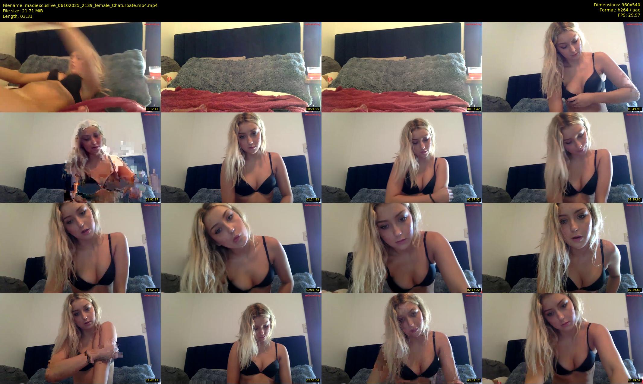 madiexcuslive — 4 minute Chaturbate female cam show recording, 480p, Oct 6, 2025
