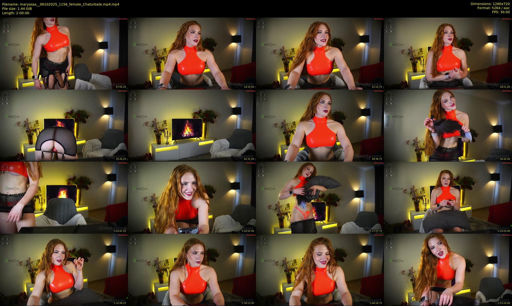 maryssaa_ — 120 minute Chaturbate female cam show recording, 720p, Oct 6, 2025