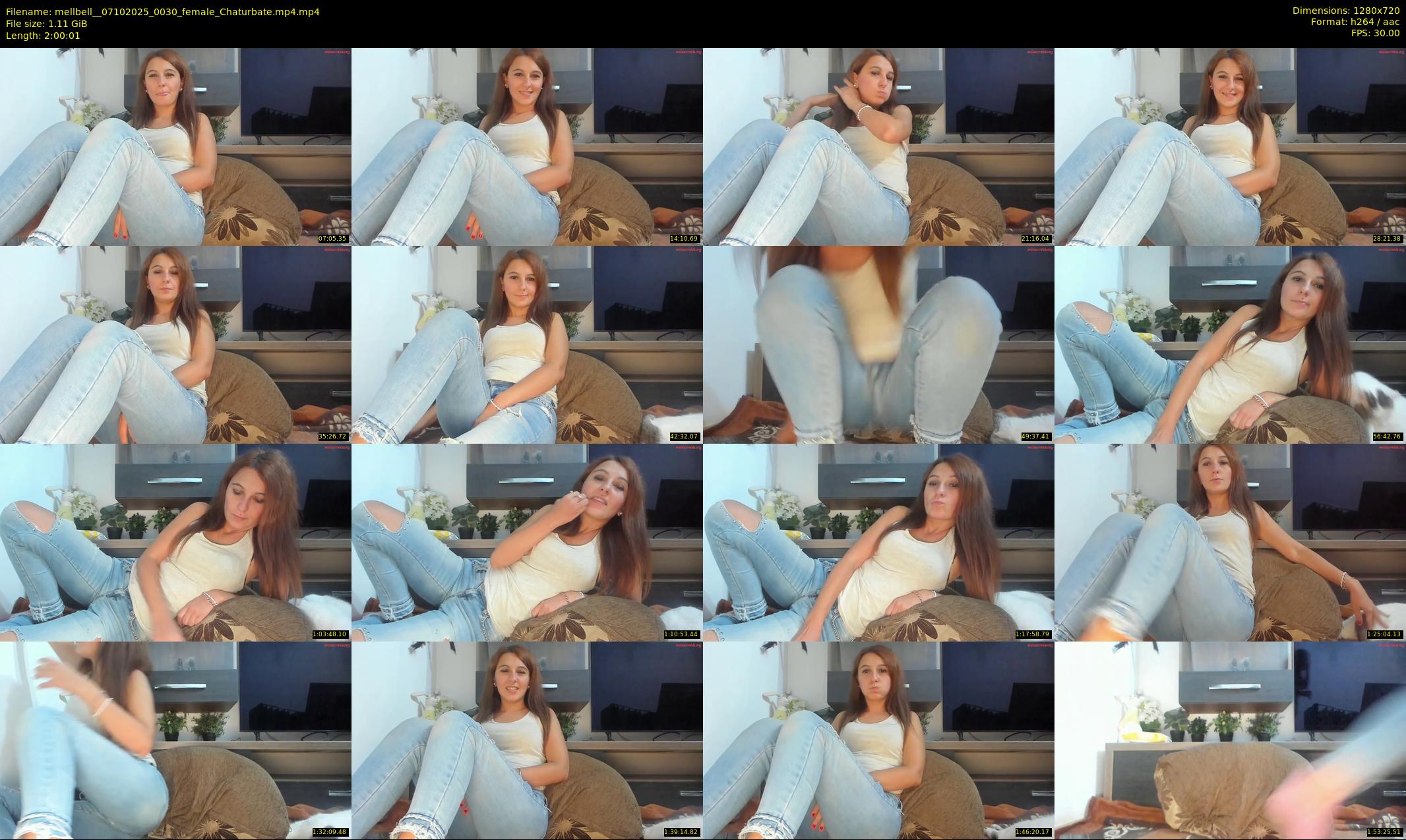 mellbell_ — 121 minute Chaturbate female cam show recording, 720p, Oct 7, 2025