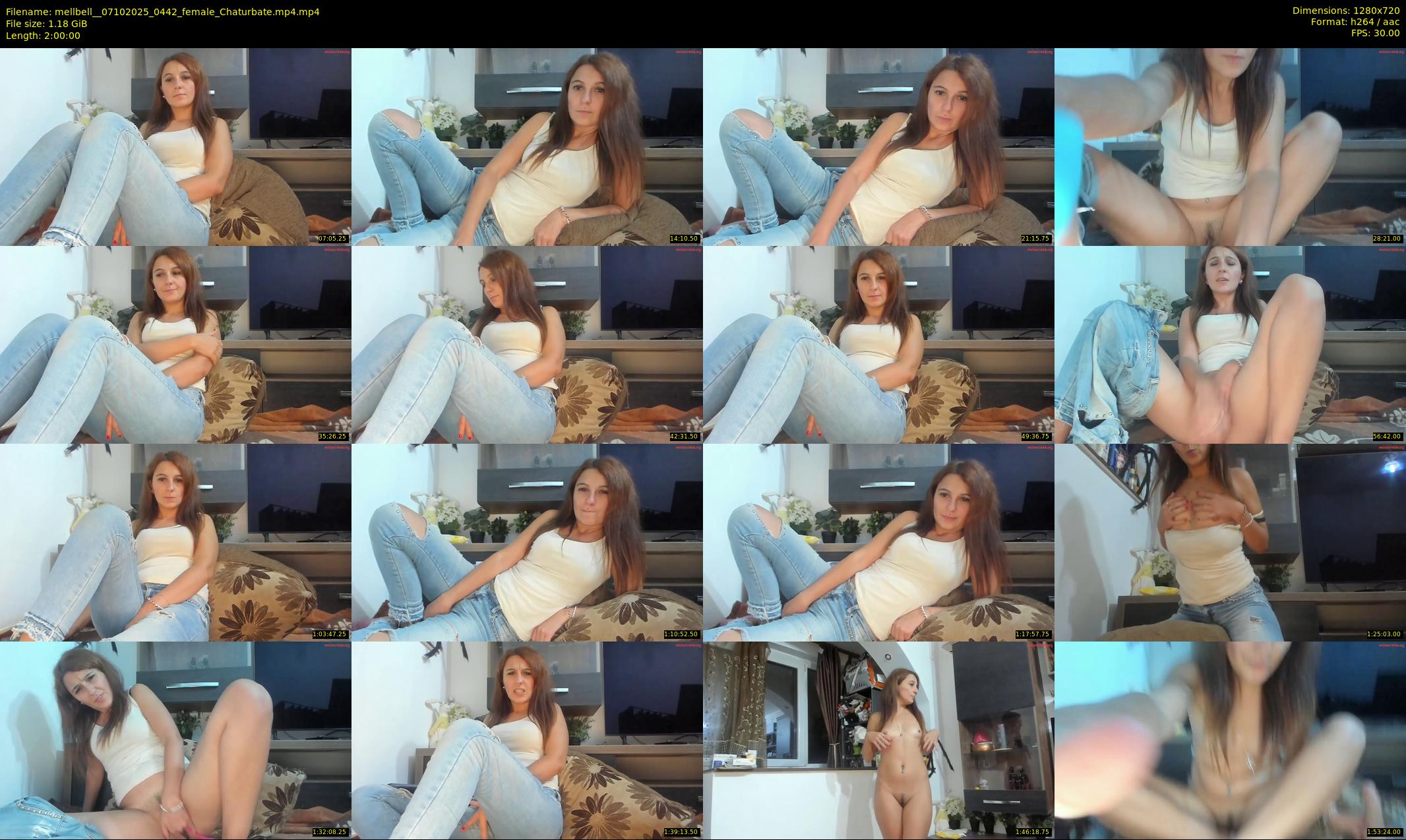 mellbell_ — 120 minute Chaturbate female cam show recording, 720p, Oct 7, 2025