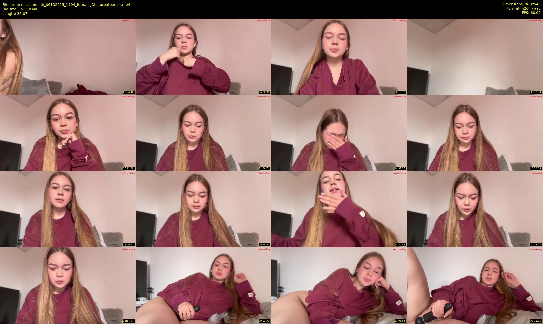 missameliah — 36 minute Chaturbate couple cam show recording, 480p, Oct 6, 2025