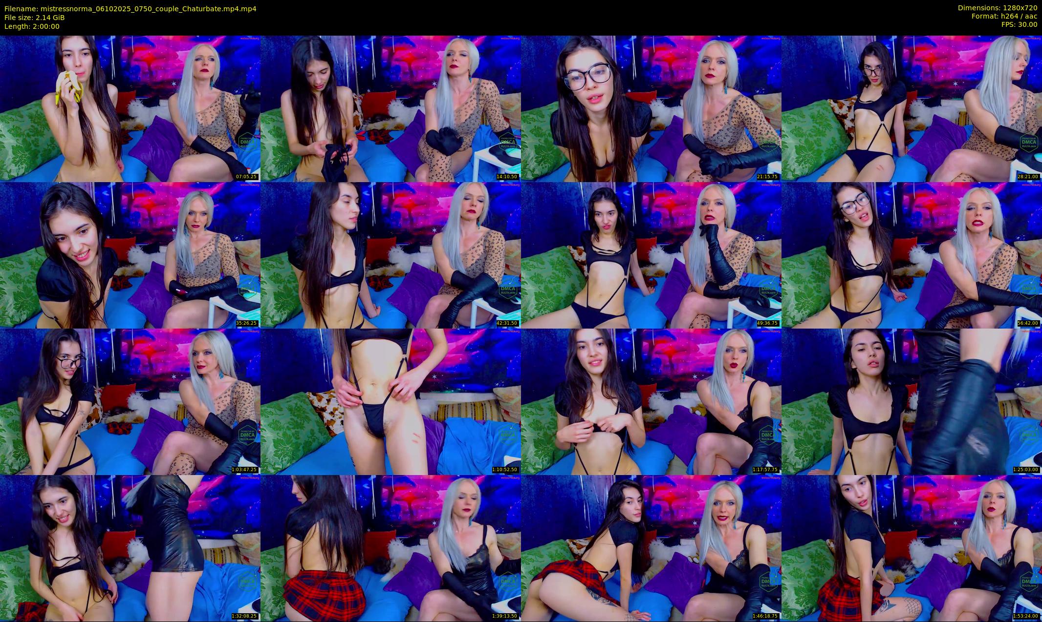 mistressnorma — 120 minute Chaturbate female cam show recording, 720p, Oct 6, 2025