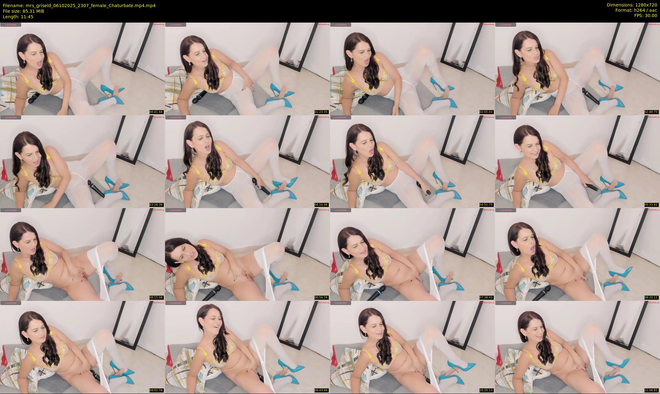 mrs_griseld — 12 minute Chaturbate female cam show recording, 720p, Oct 6, 2025