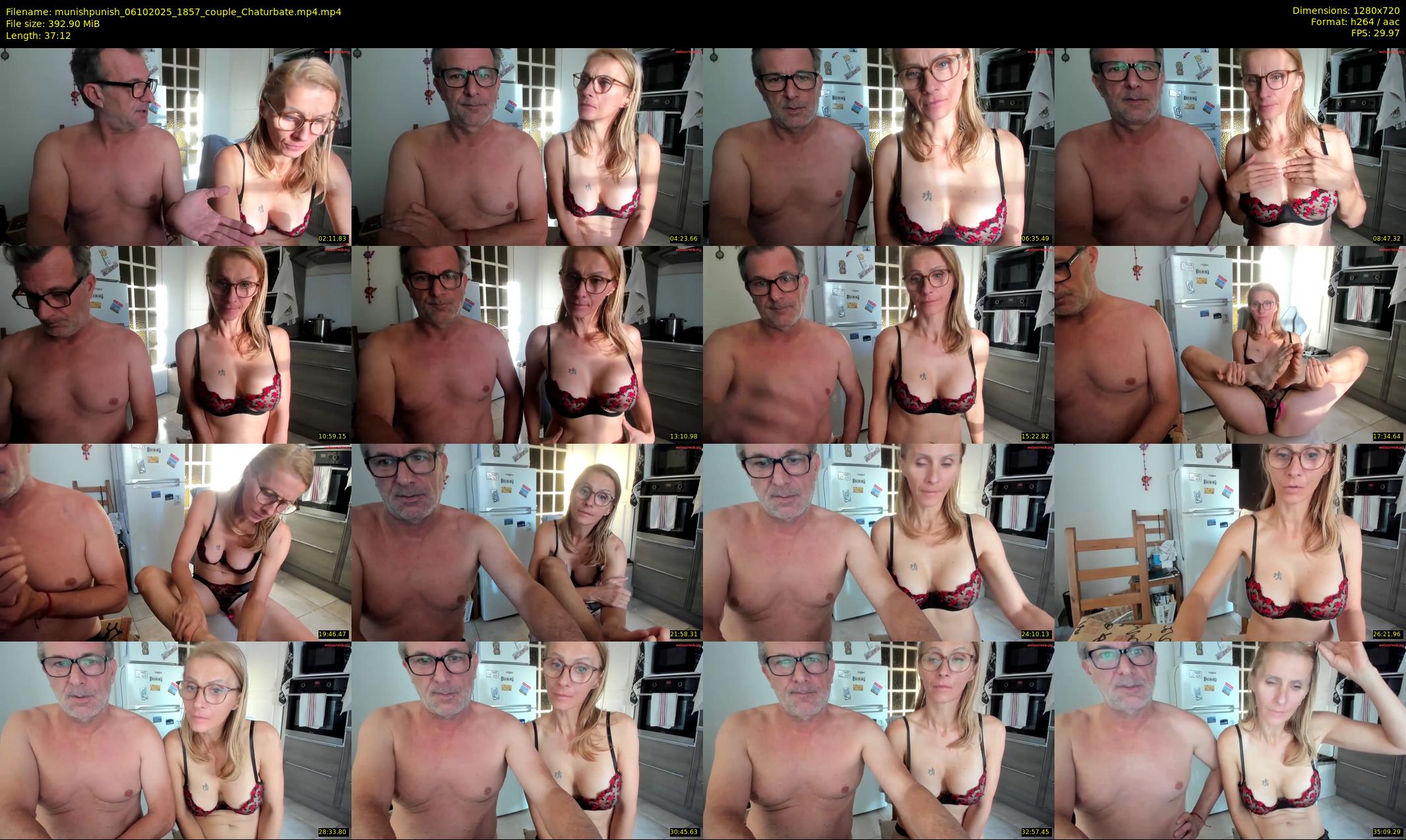 munishpunish — 38 minute Chaturbate couple cam show recording, 720p, Oct 6, 2025