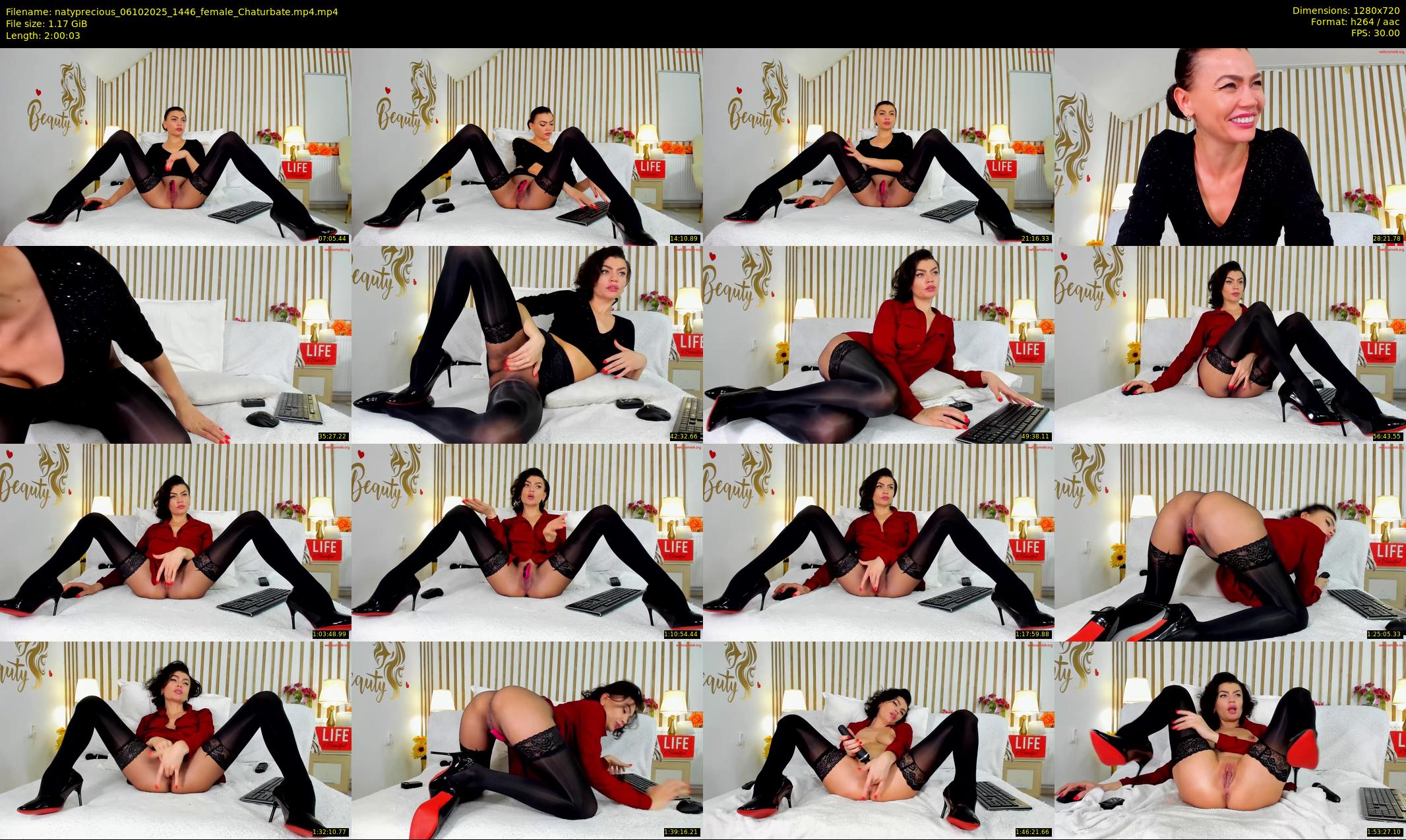 natyprecious — 121 minute Chaturbate female cam show recording, 720p, Oct 6, 2025