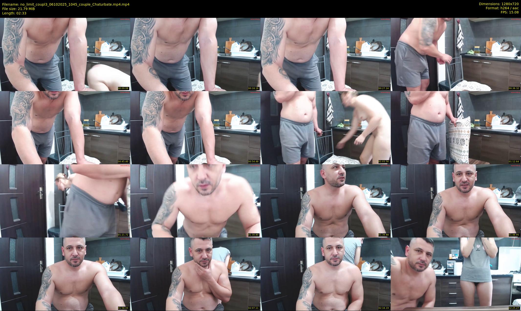no_limit_coupl3 — 3 minute Chaturbate couple cam show recording, 720p, Oct 6, 2025