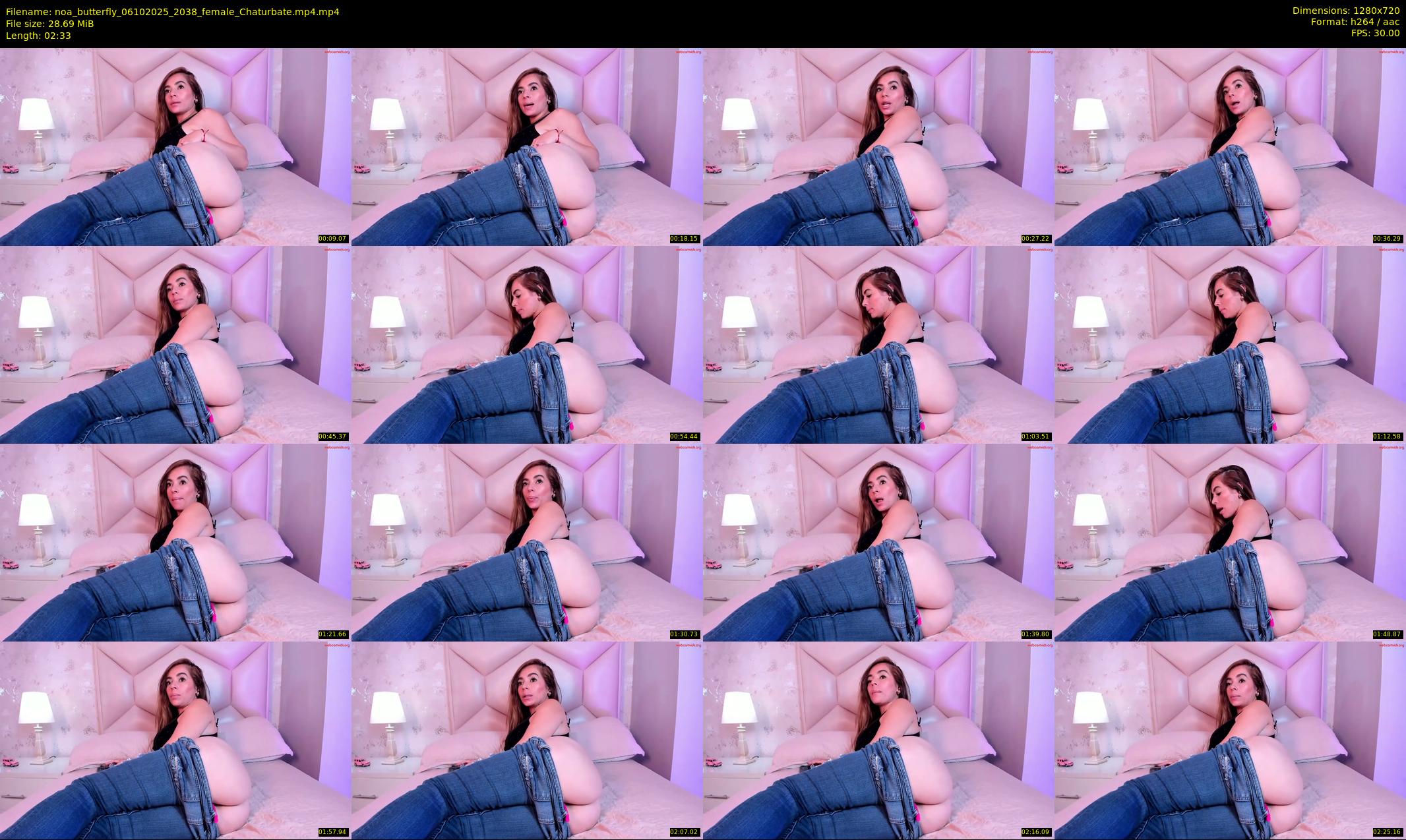 noa_butterfly — 3 minute Chaturbate female cam show recording, 720p, Oct 6, 2025