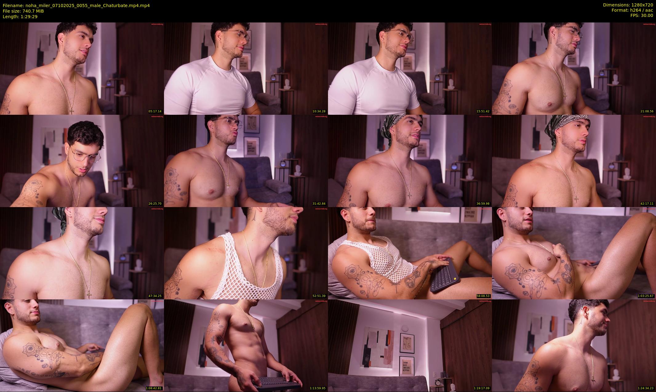noha_miler — 90 minute Chaturbate male cam show recording, 720p, Oct 7, 2025