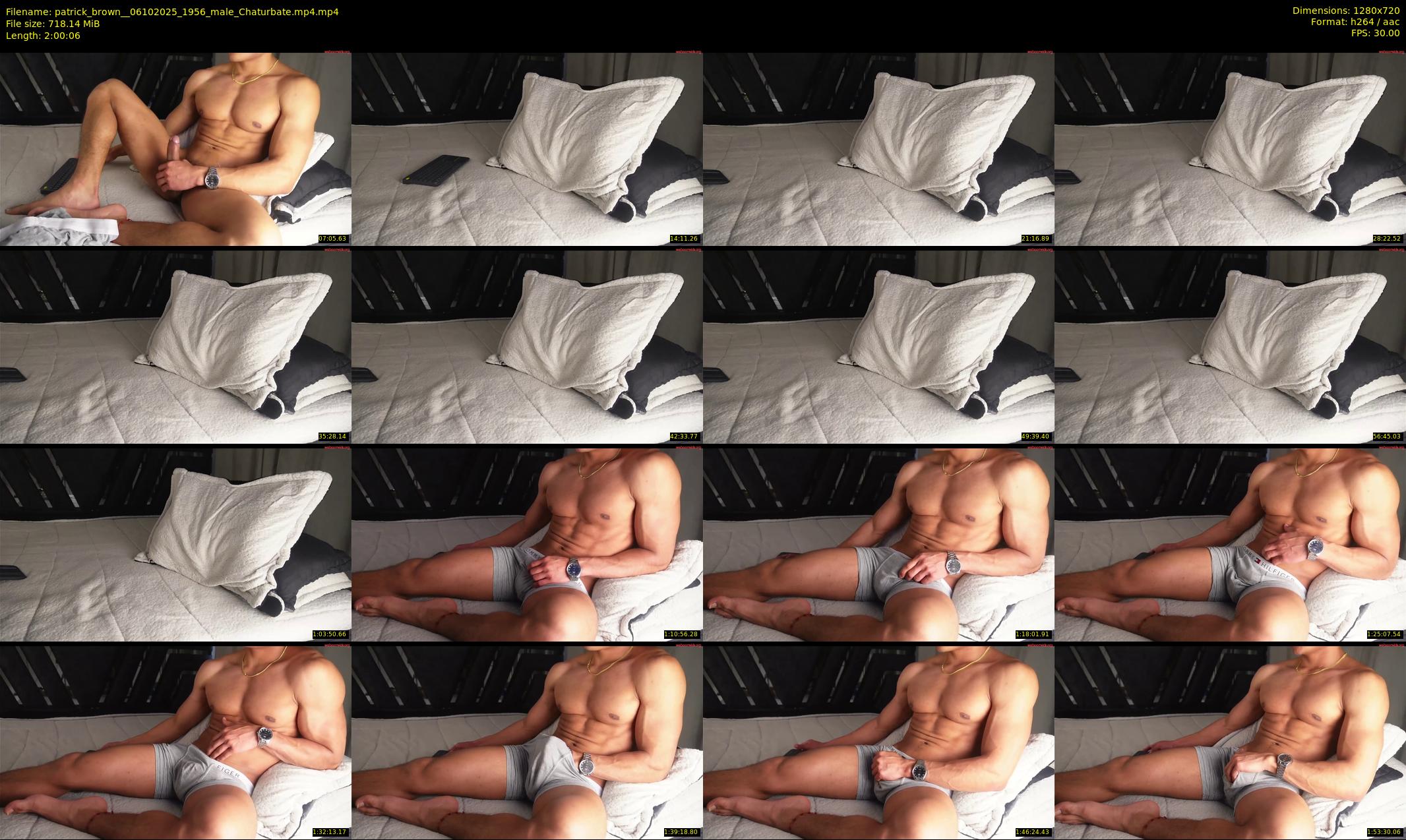 patrick_brown_ — 121 minute Chaturbate male cam show recording, 720p, Oct 6, 2025