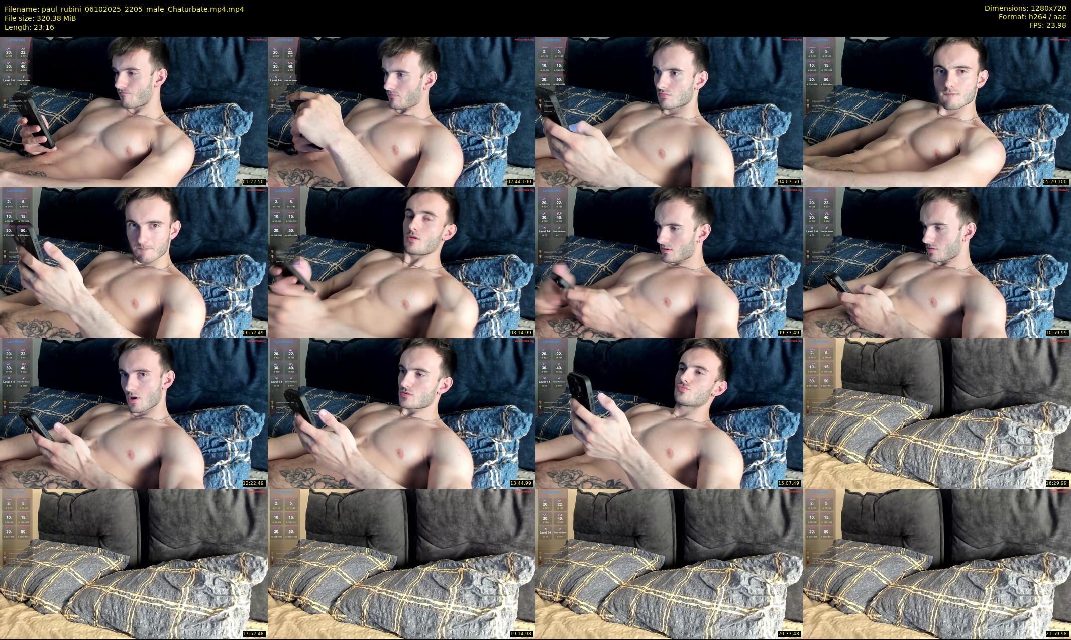 paul_rubini — 24 minute Chaturbate male cam show recording, 720p, Oct 6, 2025