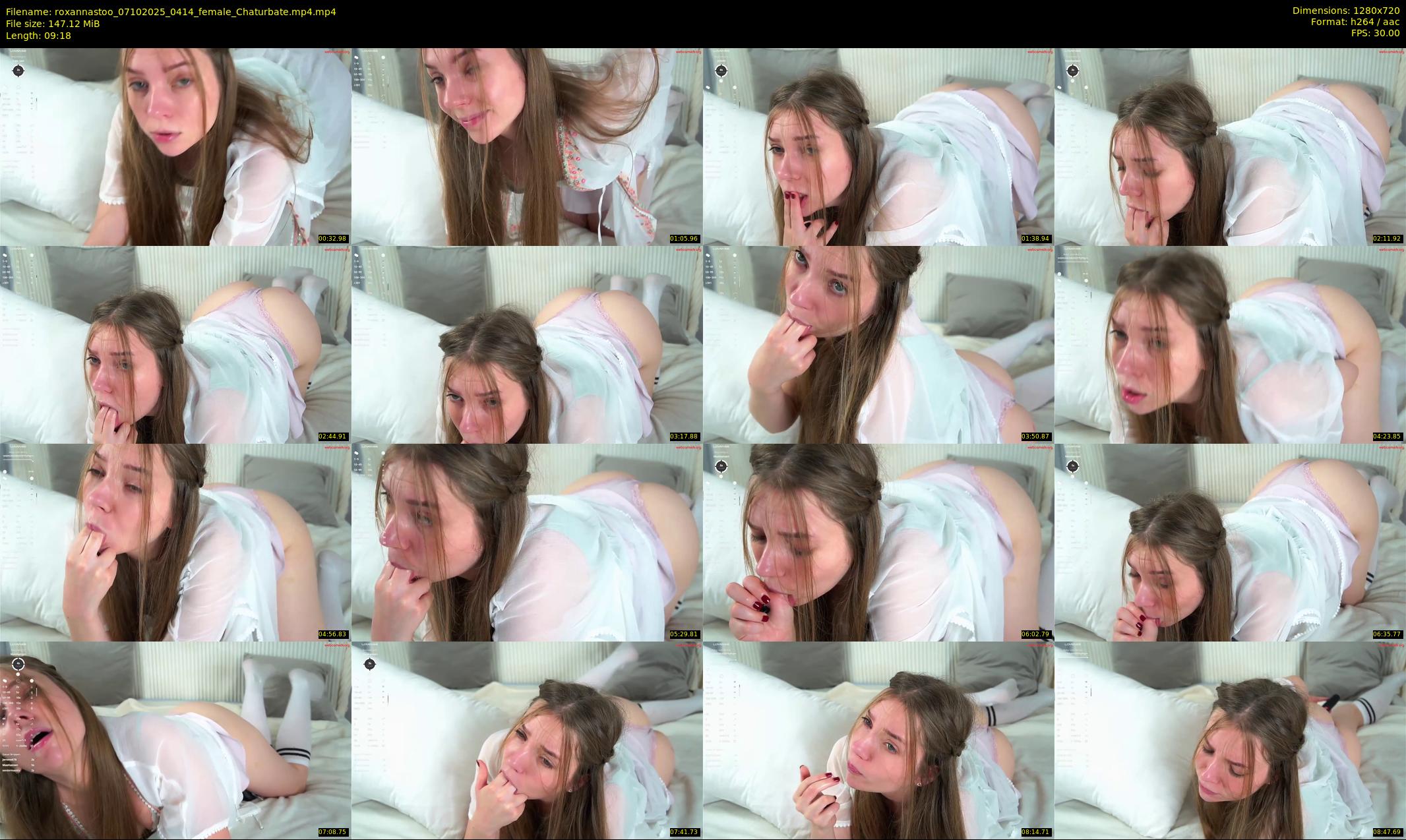 roxannastoo — 10 minute Chaturbate female cam show recording, 720p, Oct 7, 2025