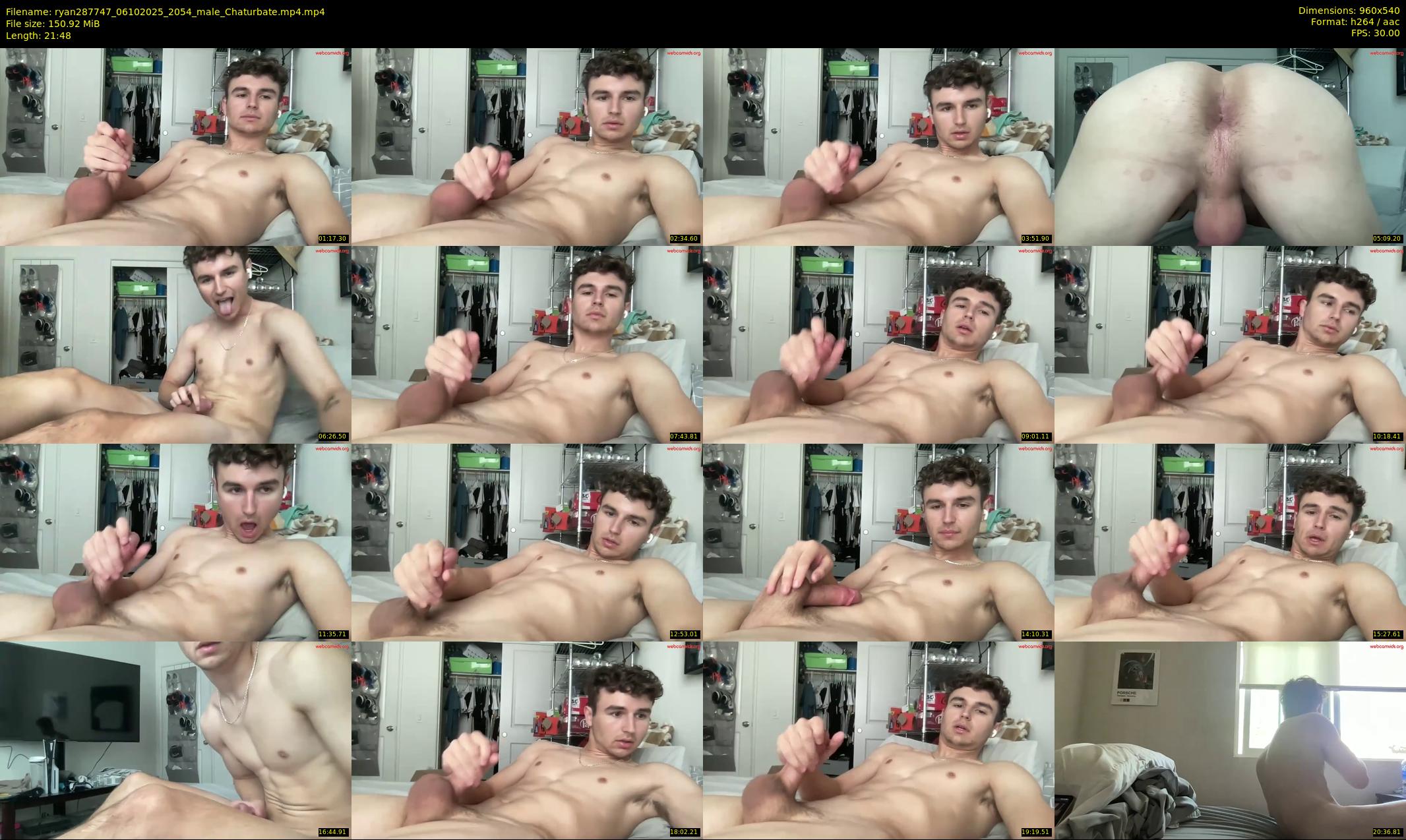ryan287747 — 22 minute Chaturbate male cam show recording, 480p, Oct 6, 2025