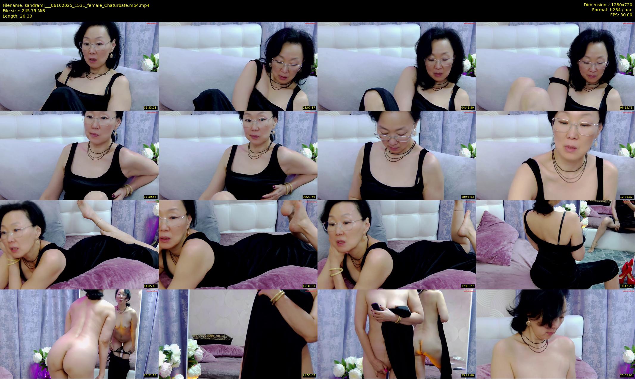 sandrami__ — 27 minute Chaturbate female cam show recording, 720p, Oct 6, 2025