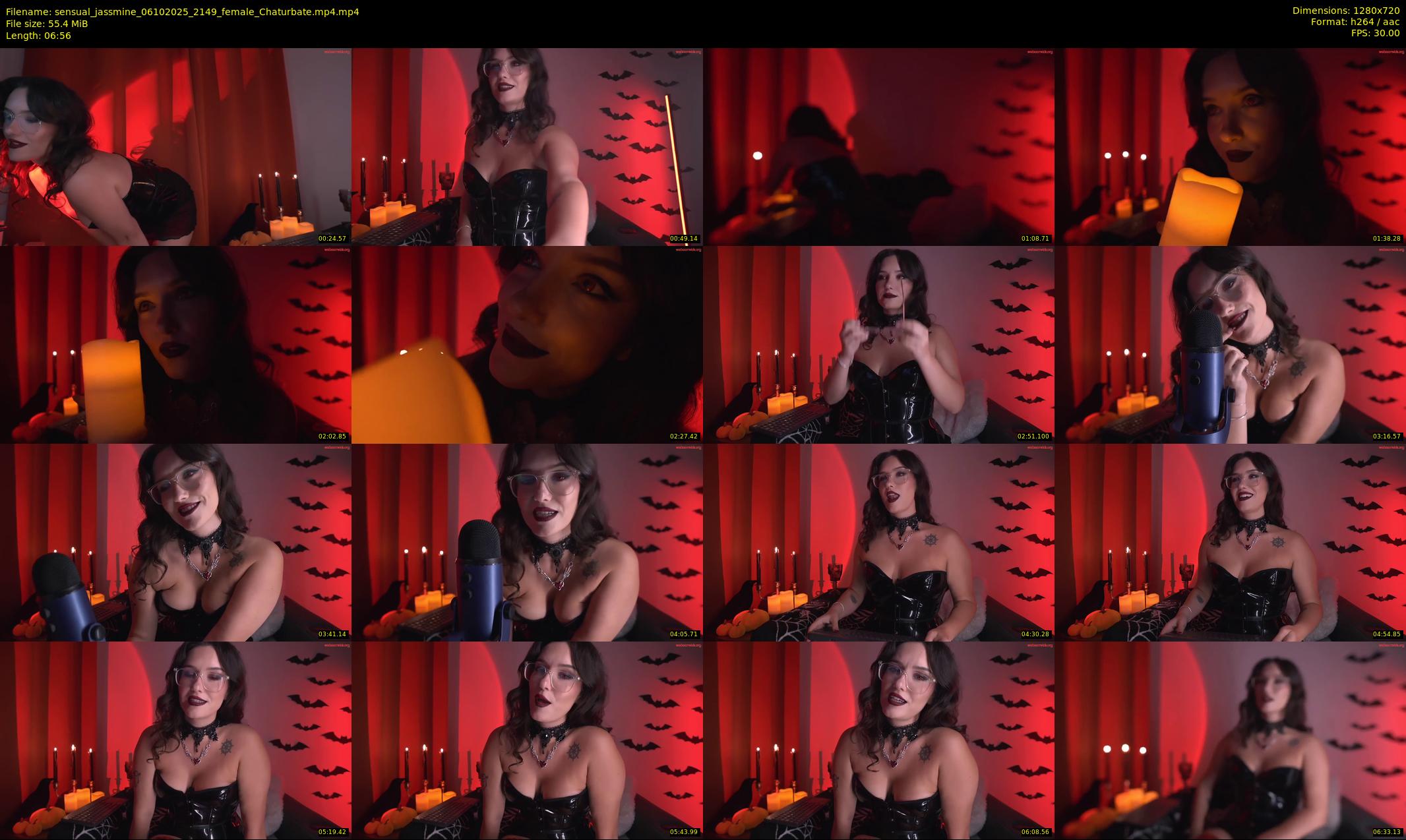 sensual_jassmine — 7 minute Chaturbate female cam show recording, 720p, Oct 6, 2025
