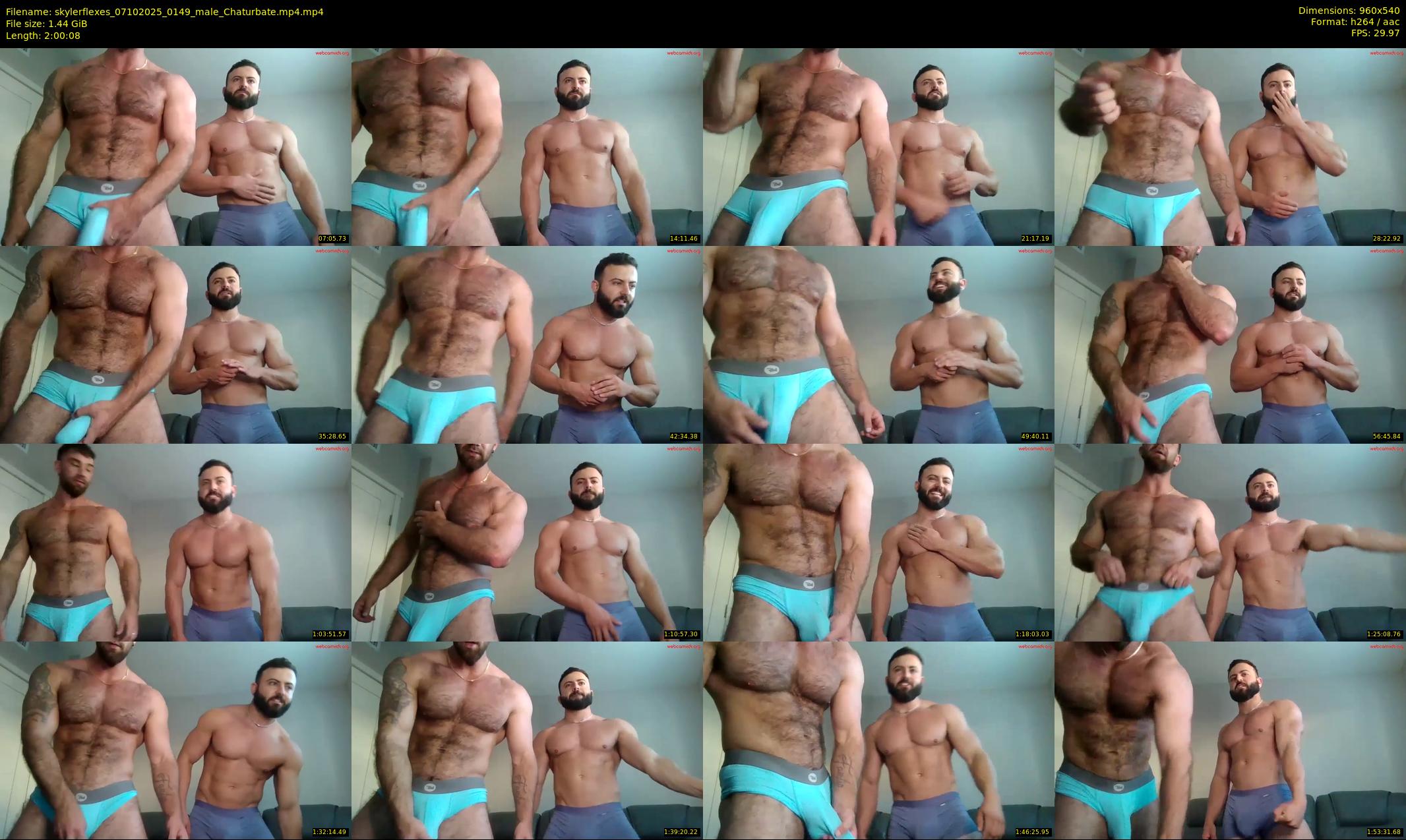 skylerflexes — 121 minute Chaturbate male cam show recording, 480p, Oct 7, 2025
