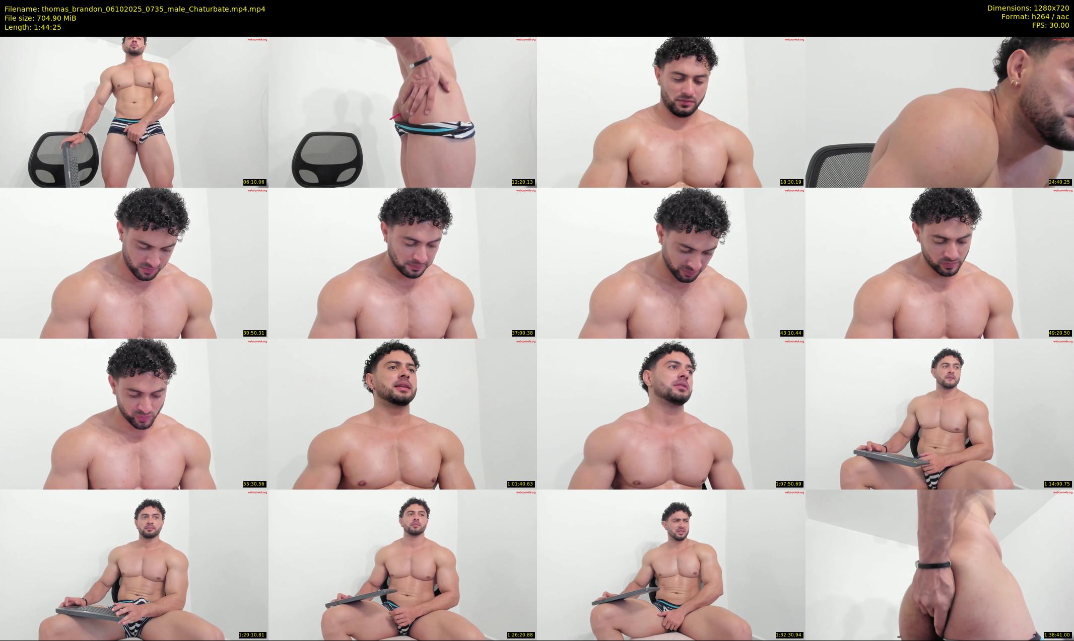 thomas_brandon — 105 minute Chaturbate male cam show recording, 720p, Oct 6, 2025