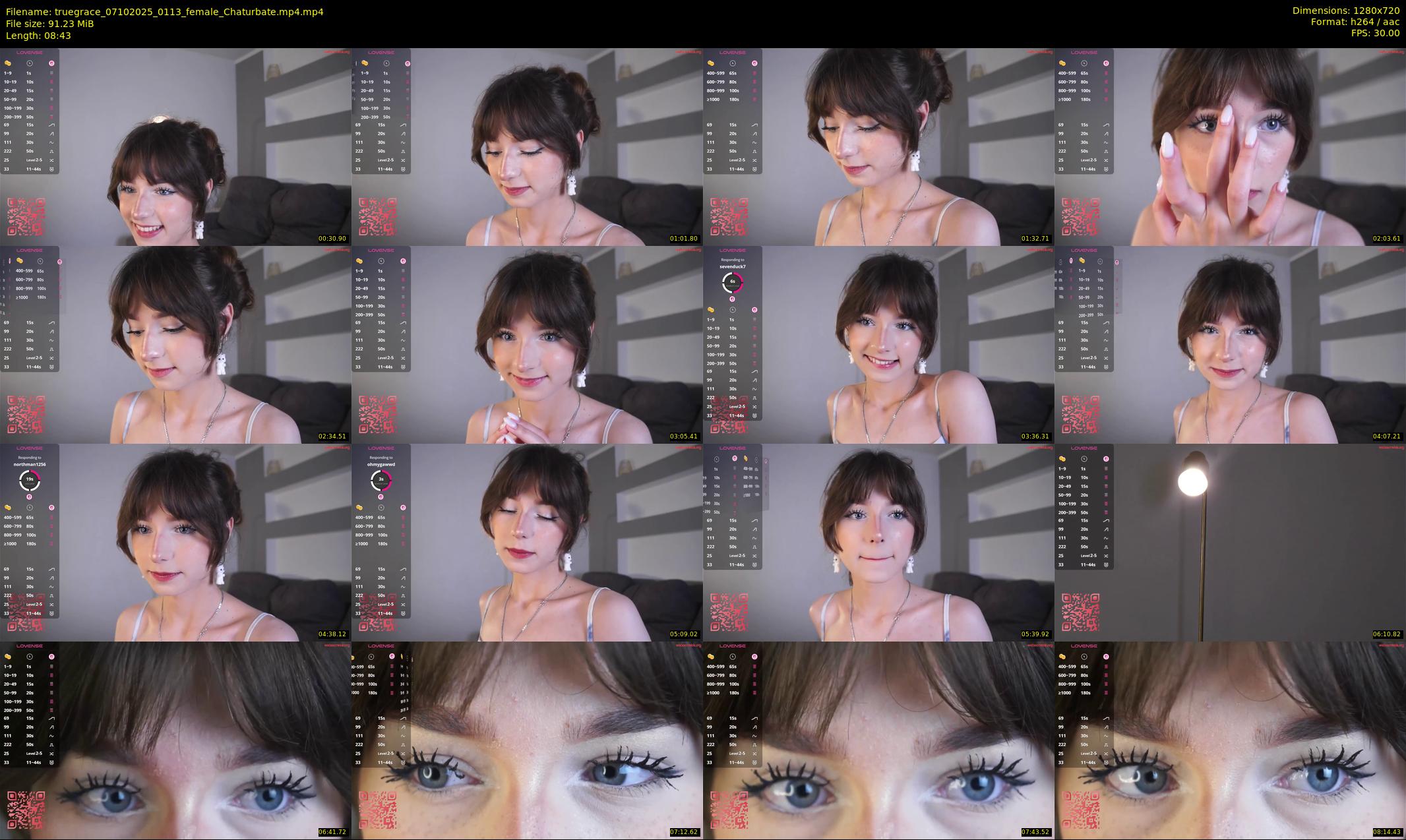 truegrace — 9 minute Chaturbate female cam show recording, 720p, Oct 7, 2025