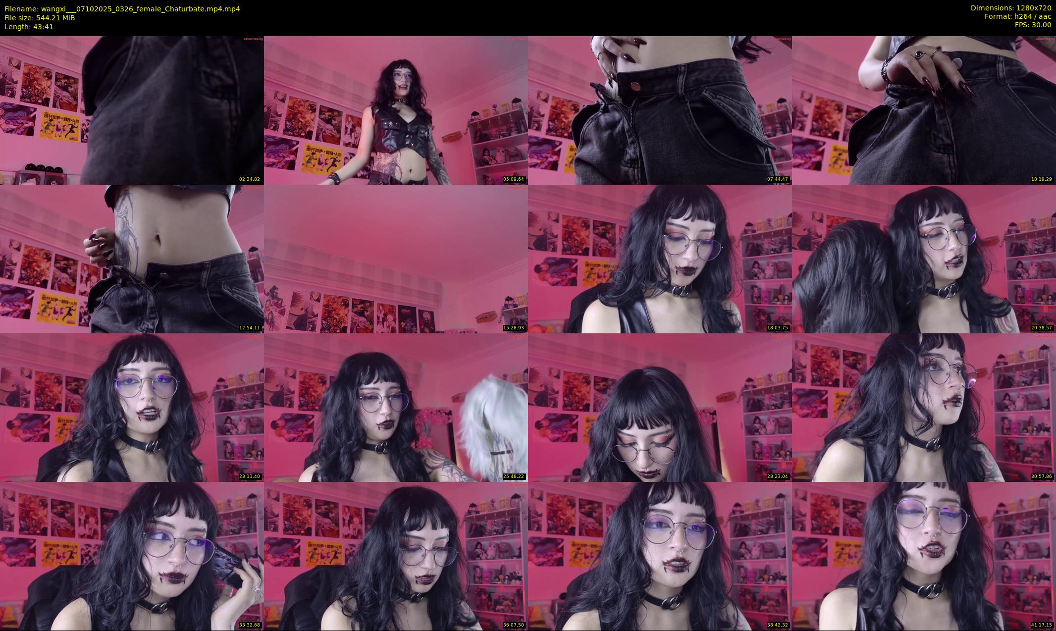 wangxi__ — 44 minute Chaturbate female cam show recording, 720p, Oct 7, 2025