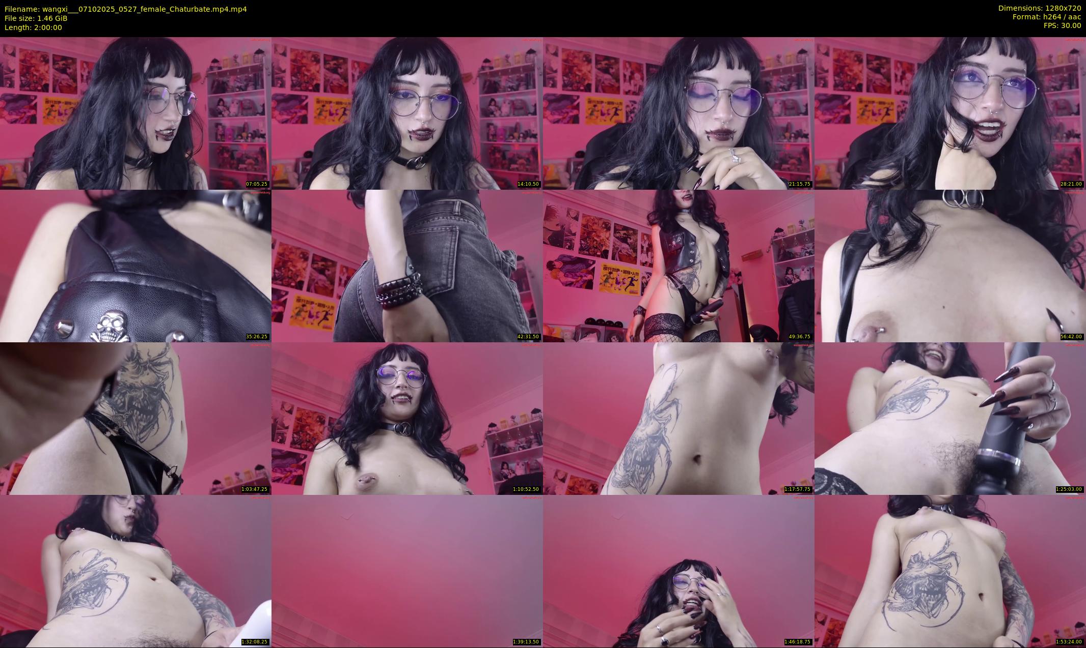 wangxi__ — 120 minute Chaturbate female cam show recording, 720p, Oct 7, 2025