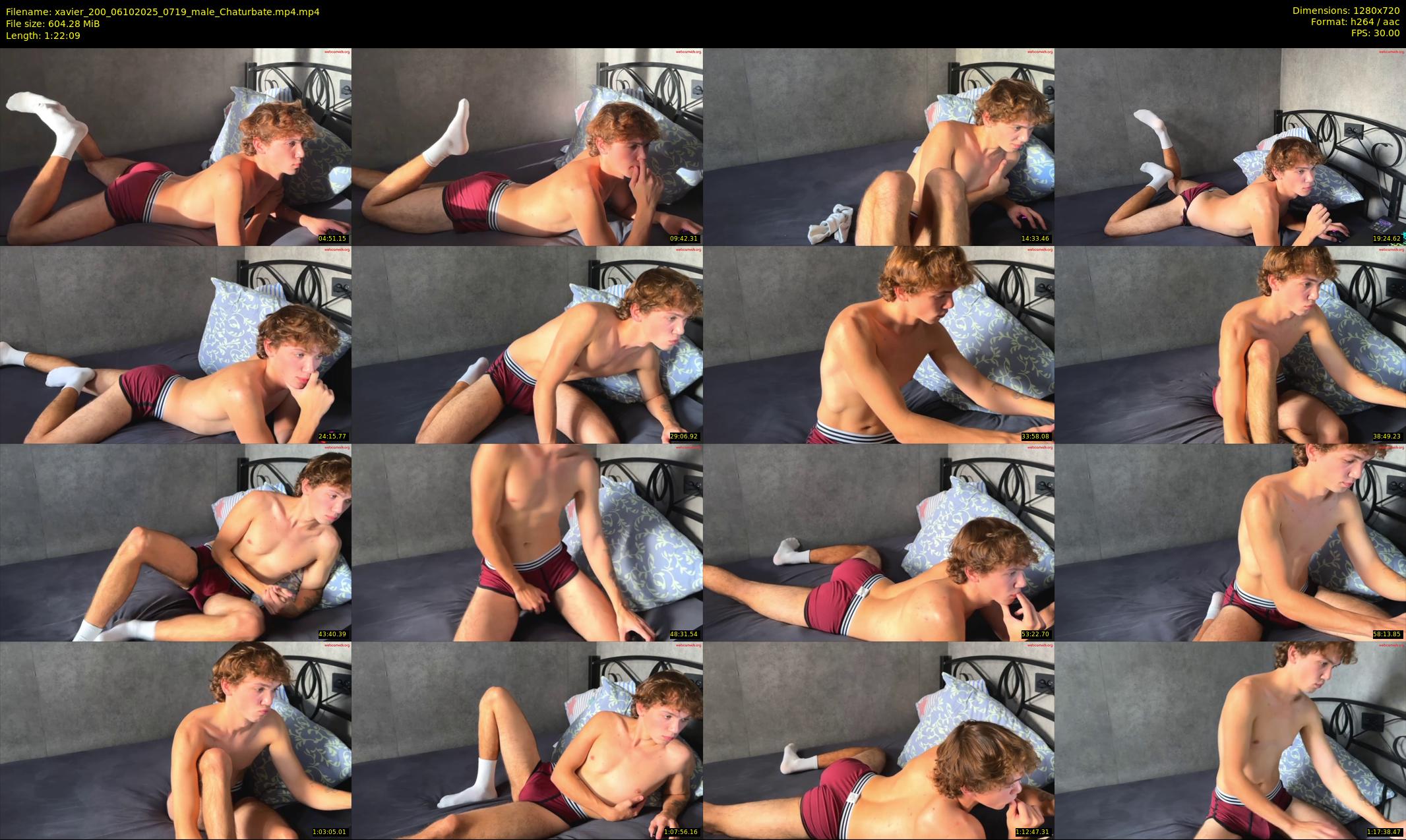 xavier_200 — 83 minute Chaturbate male cam show recording, 720p, Oct 6, 2025