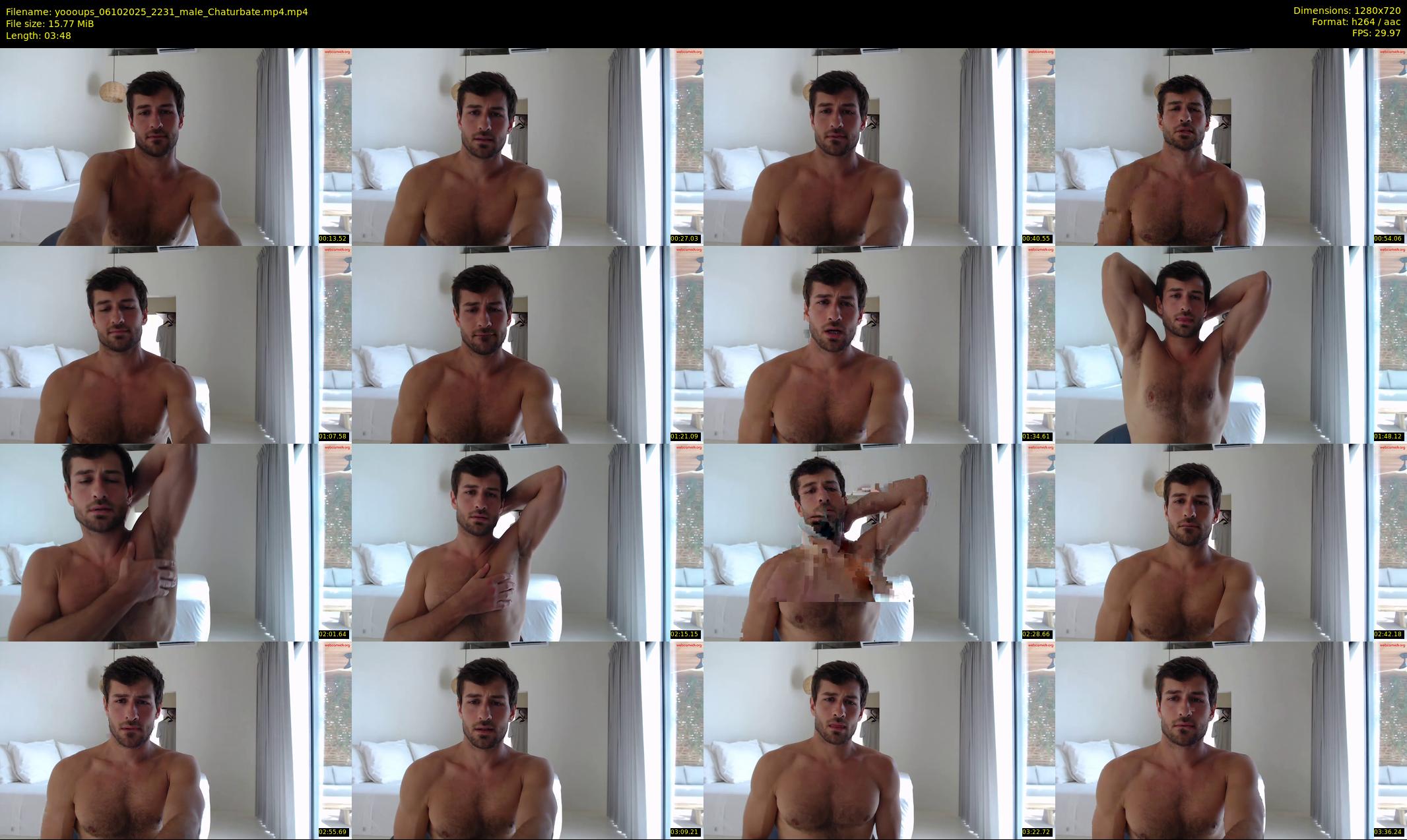 yoooups — 4 minute Chaturbate male cam show recording, 720p, Oct 6, 2025