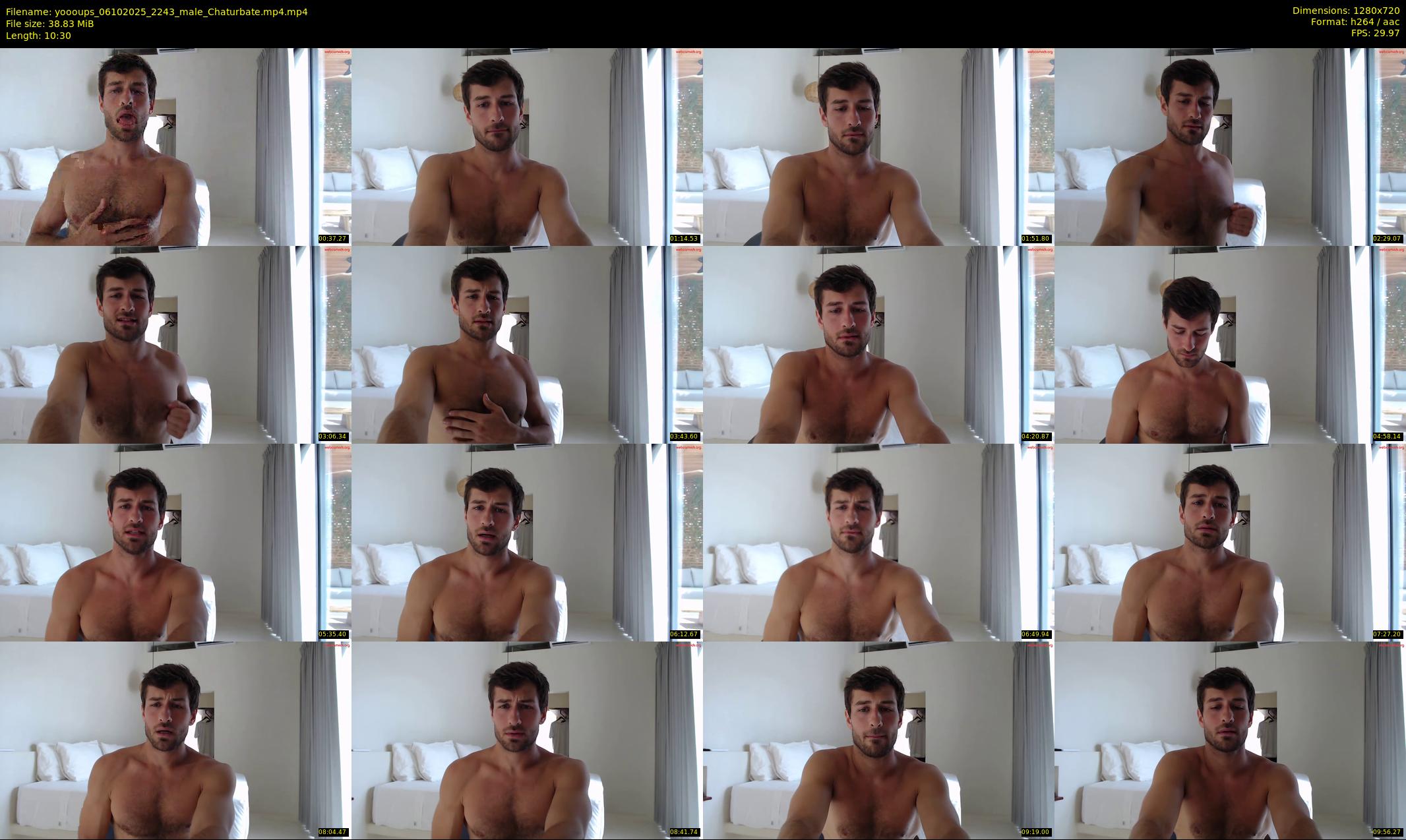yoooups — 11 minute Chaturbate male cam show recording, 720p, Oct 6, 2025