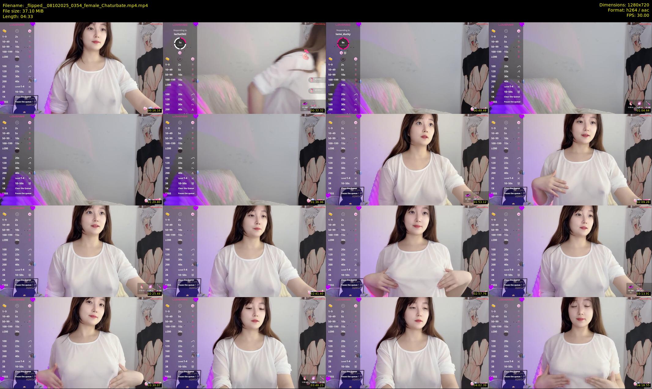 _flipped_ — 5 minute Chaturbate female cam show recording, 720p, Oct 8, 2025