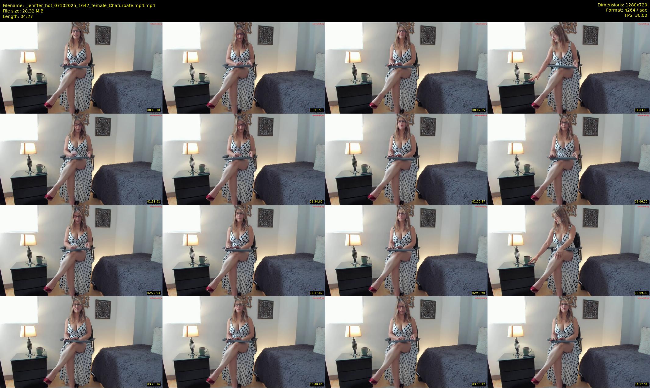 _jeniffer_hot — 5 minute Chaturbate female cam show recording, 720p, Oct 7, 2025