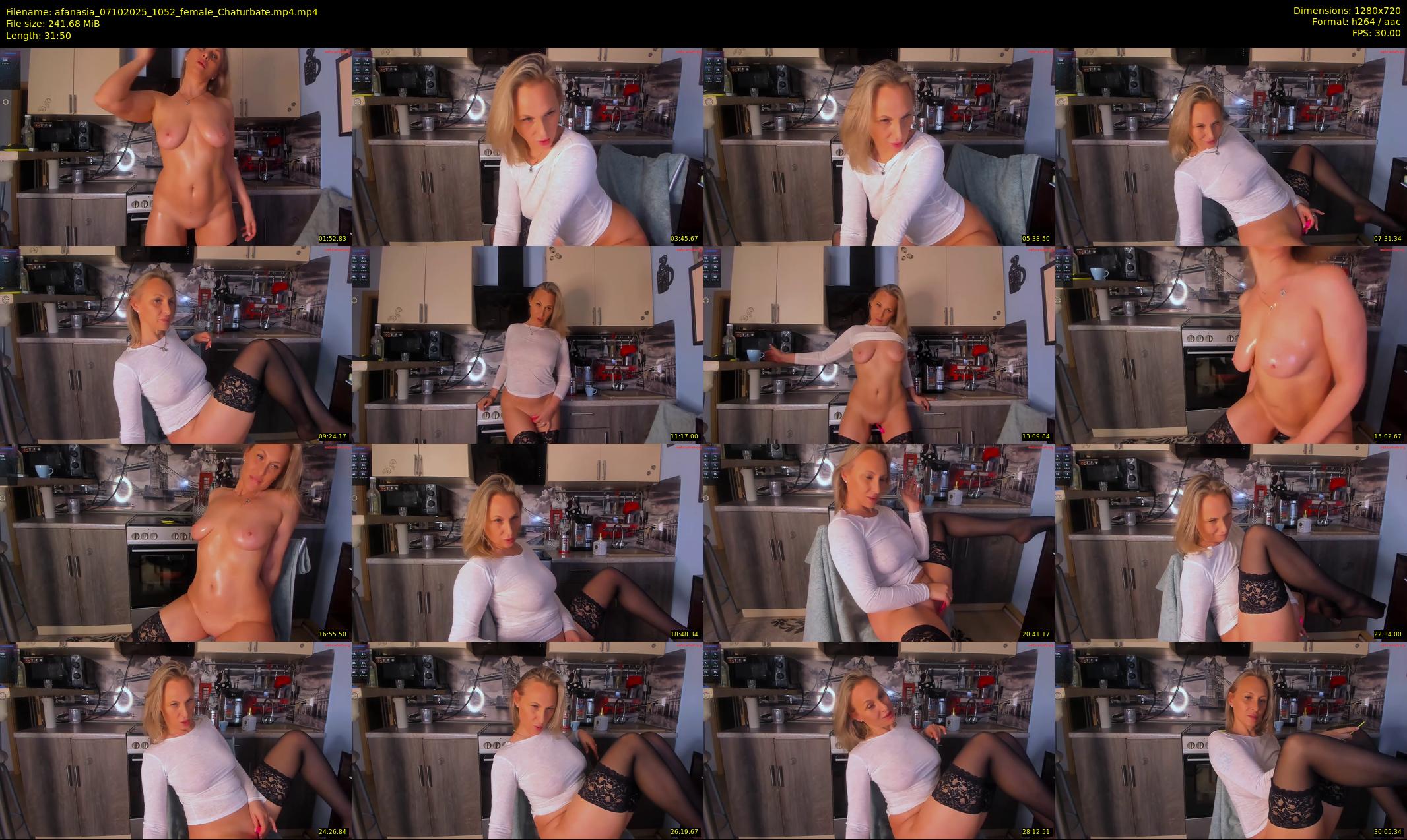 afanasia — 32 minute Chaturbate female cam show recording, 720p, Oct 7, 2025