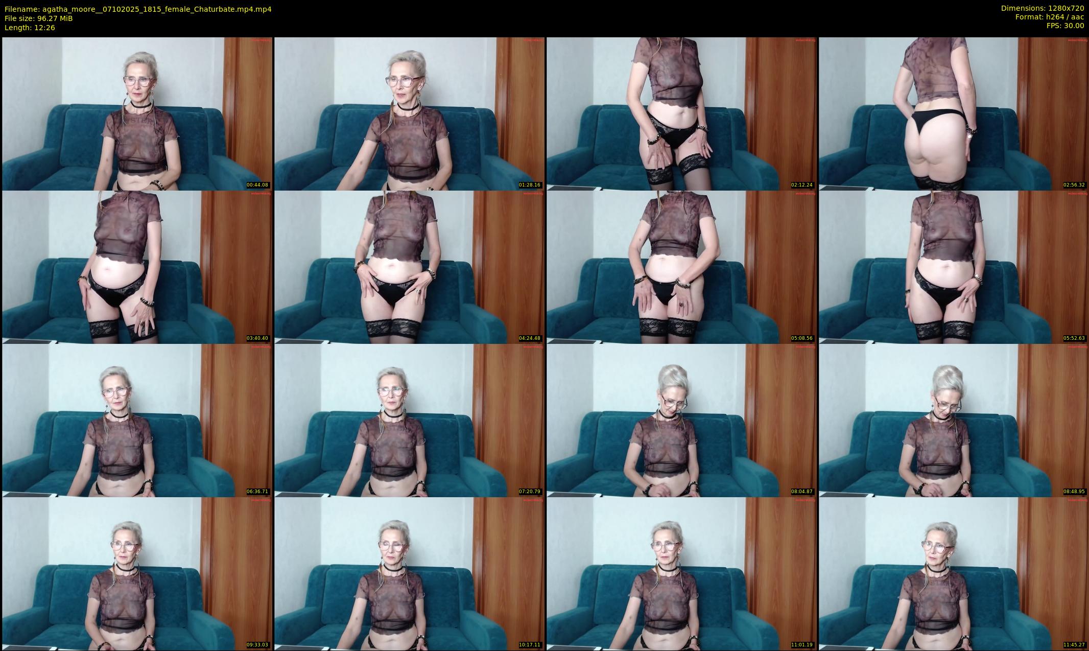 agatha_moore_ — 13 minute Chaturbate female cam show recording, 720p, Oct 7, 2025