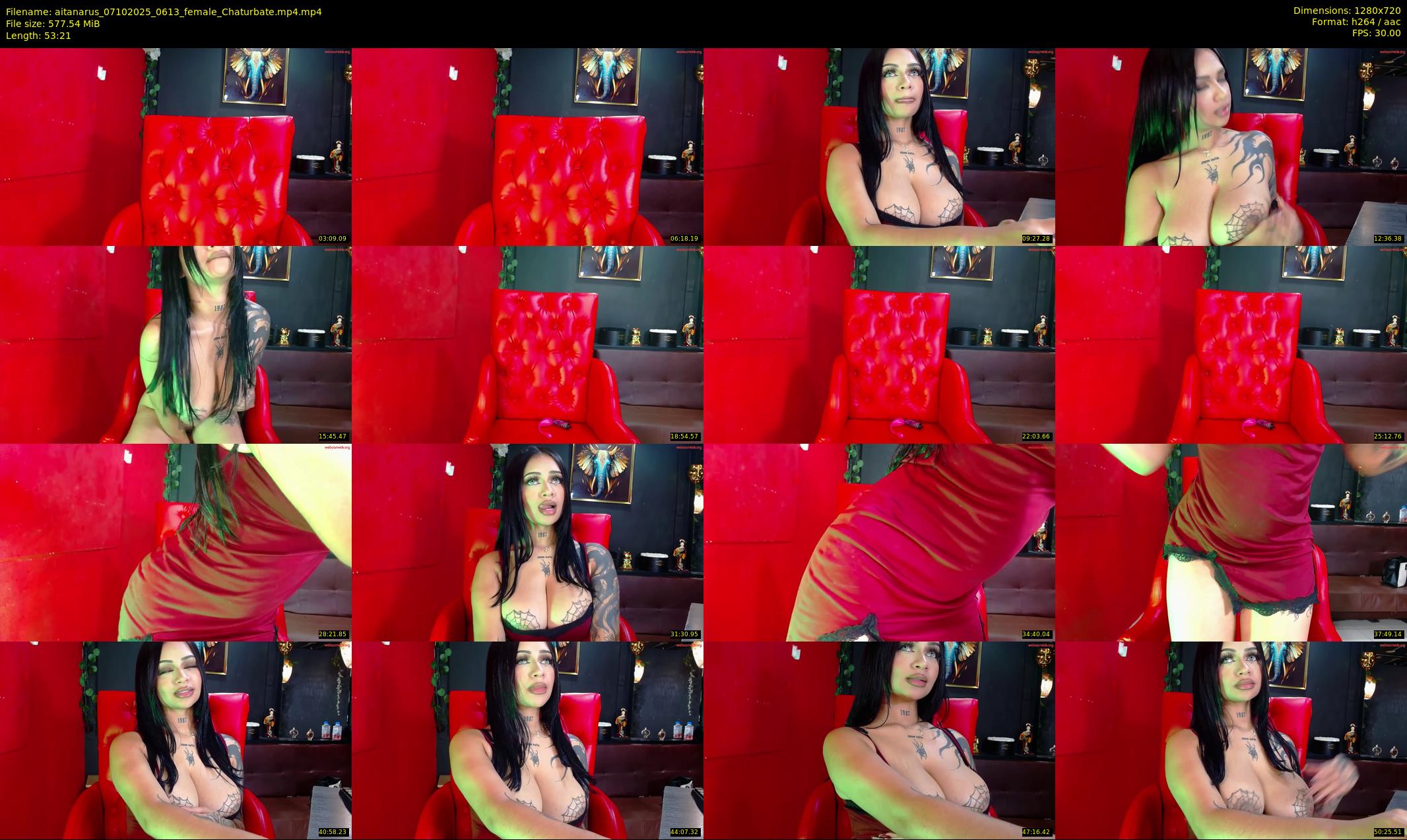aitanarus — 54 minute Chaturbate female cam show recording, 720p, Oct 7, 2025