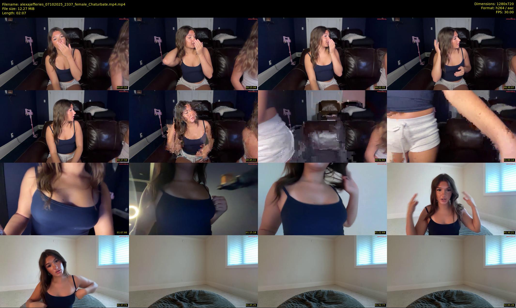 alexajefferies — 3 minute Chaturbate female cam show recording, 720p, Oct 7, 2025