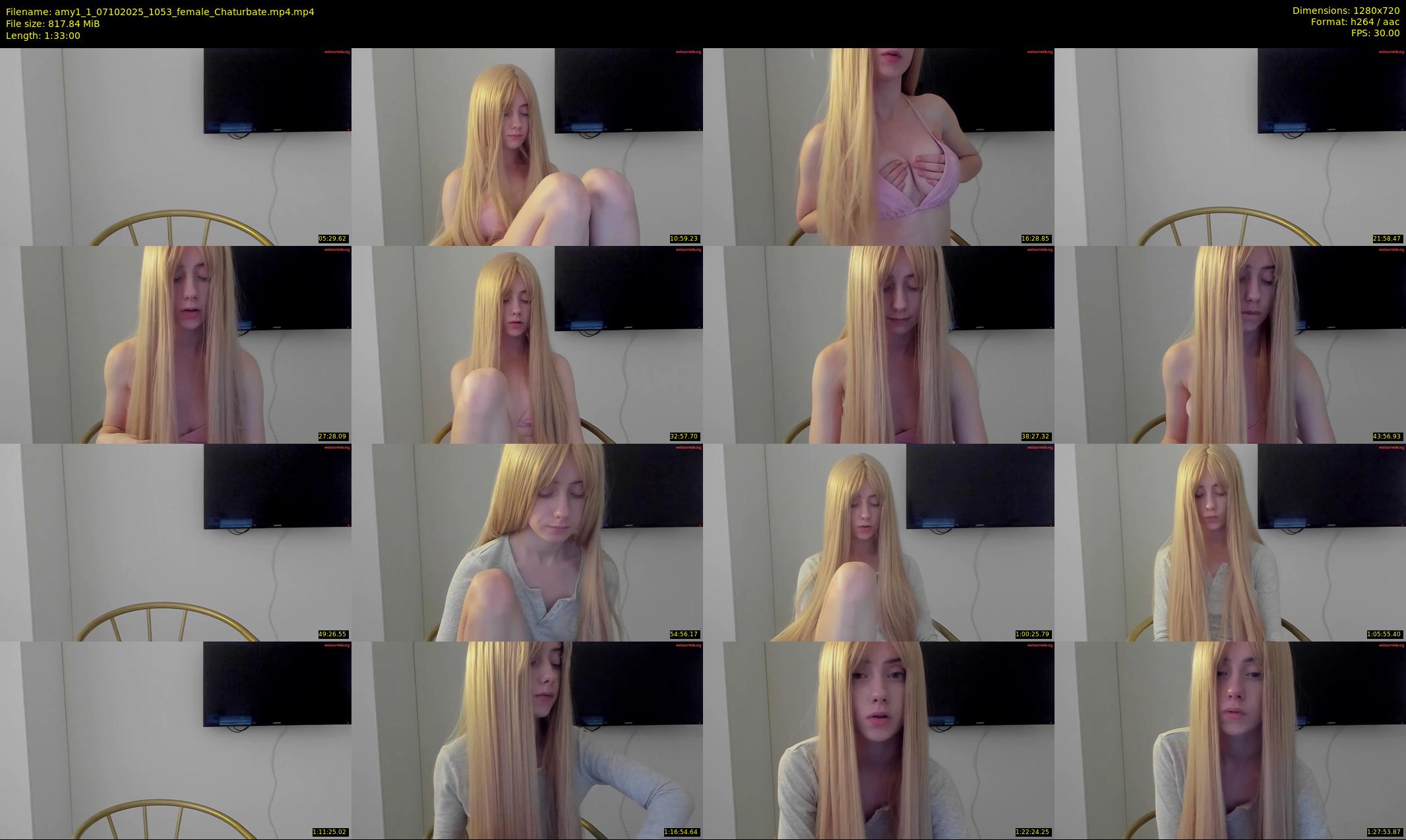amy1_1 — 93 minute Chaturbate female cam show recording, 720p, Oct 7, 2025