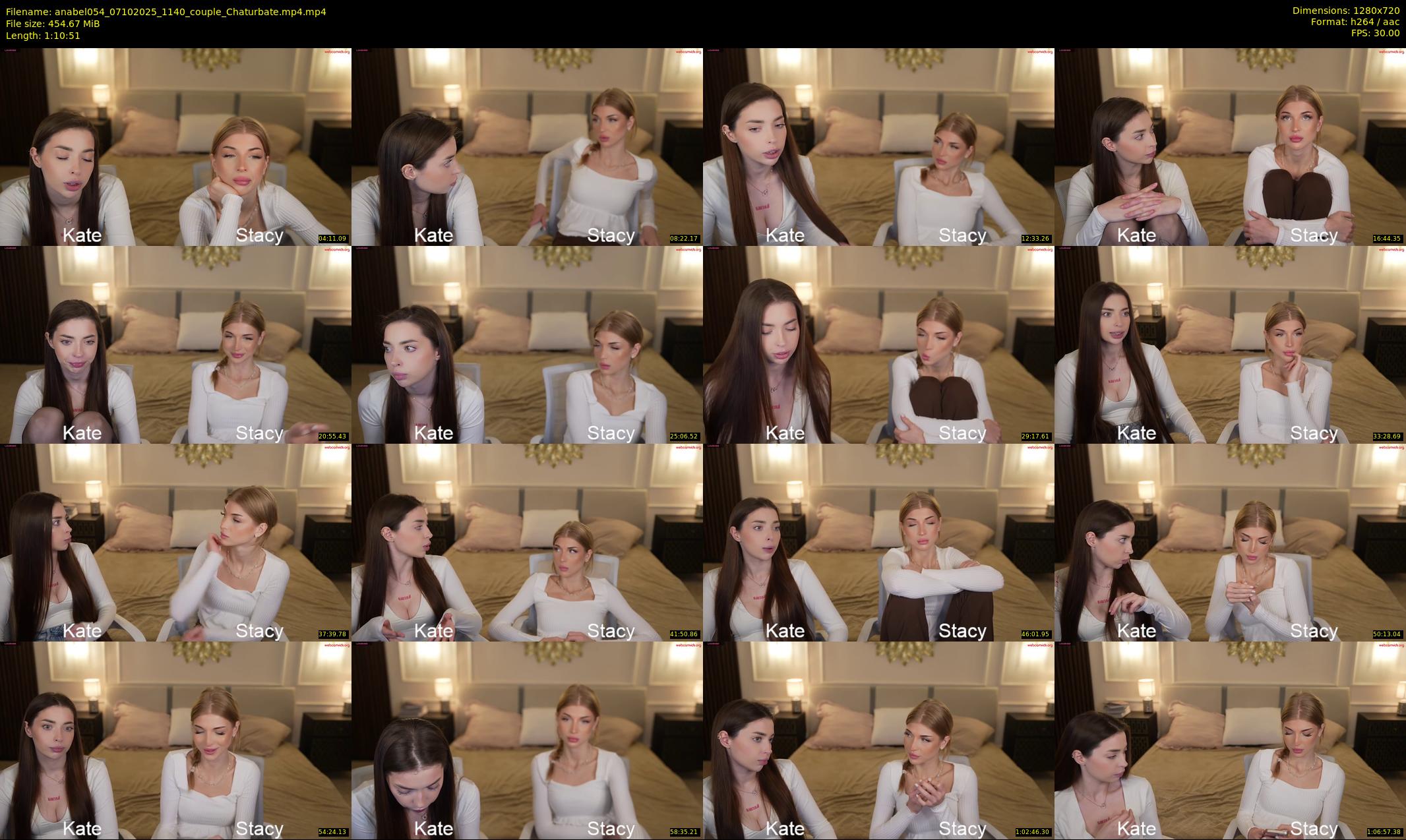 anabel054 — 71 minute Chaturbate female cam show recording, 720p, Oct 7, 2025