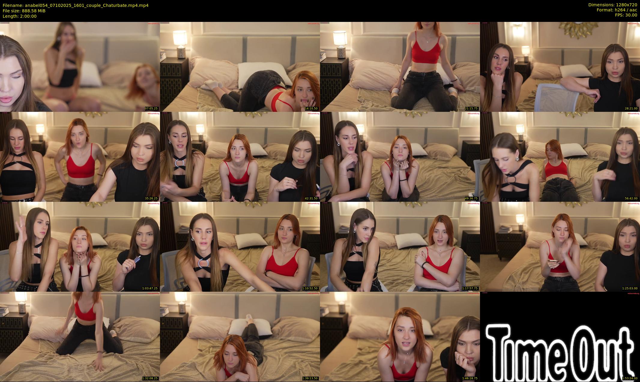 anabel054 — 120 minute Chaturbate female cam show recording, 720p, Oct 7, 2025