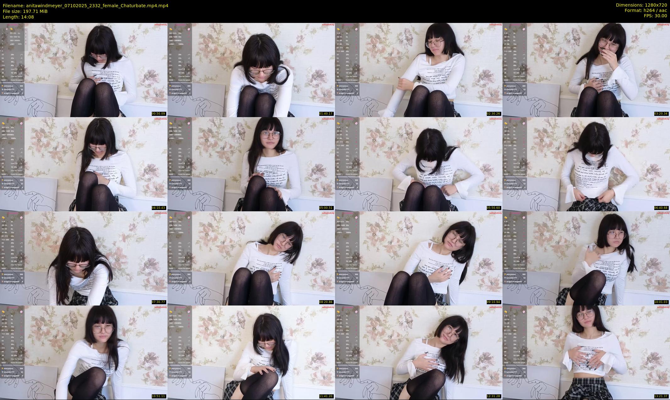 anitawindmeyer — 15 minute Chaturbate female cam show recording, 720p, Oct 7, 2025