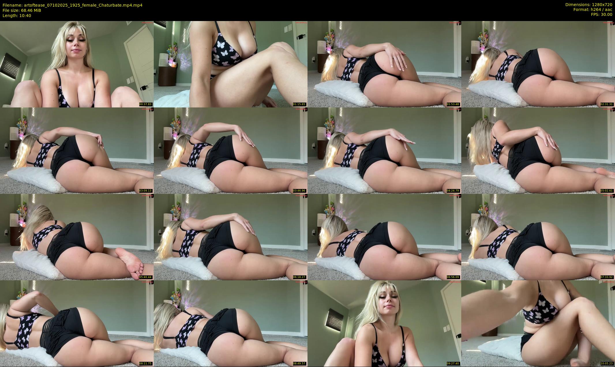 artoftease — 11 minute Chaturbate female cam show recording, 720p, Oct 7, 2025