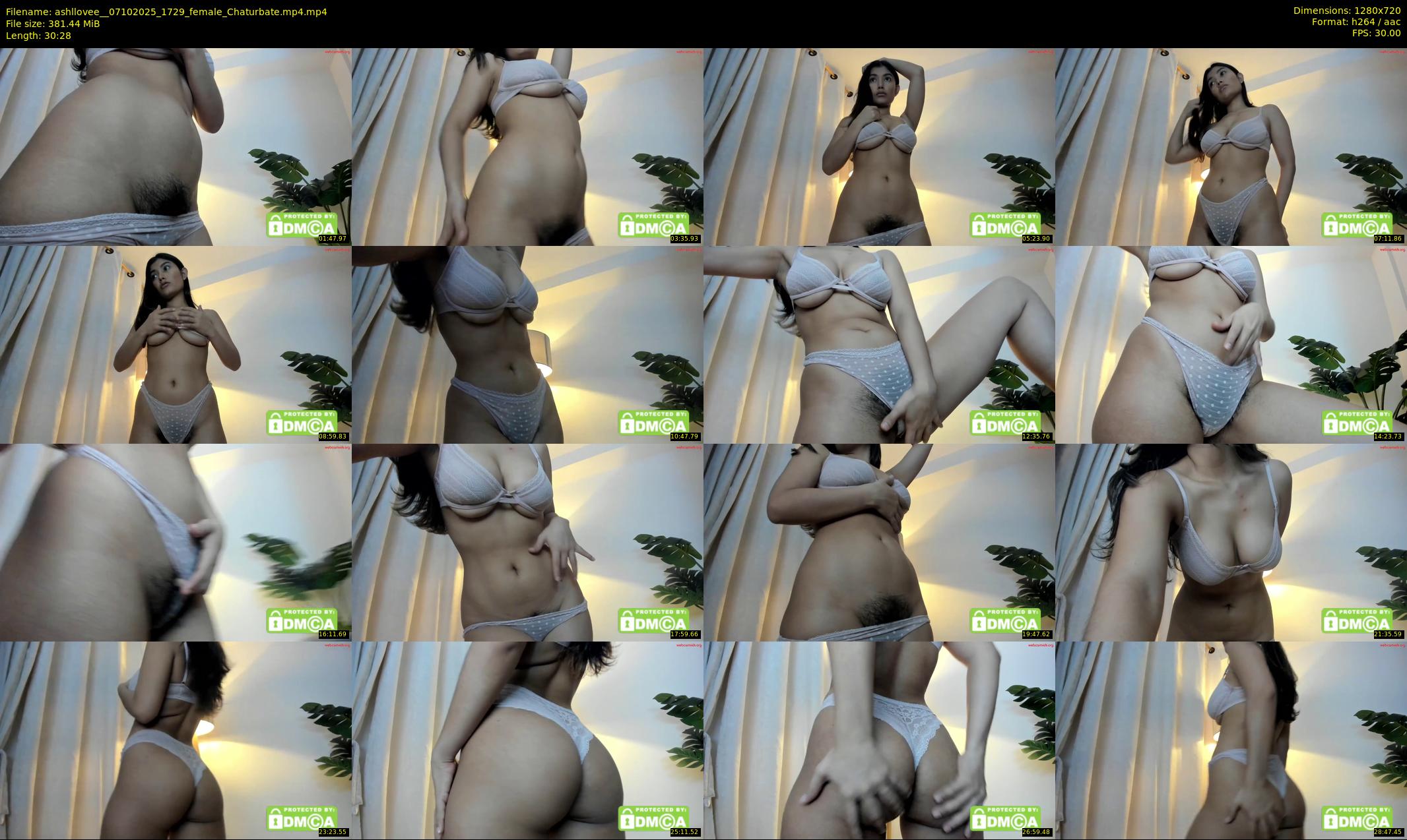 ashllovee_ — 31 minute Chaturbate female cam show recording, 720p, Oct 7, 2025