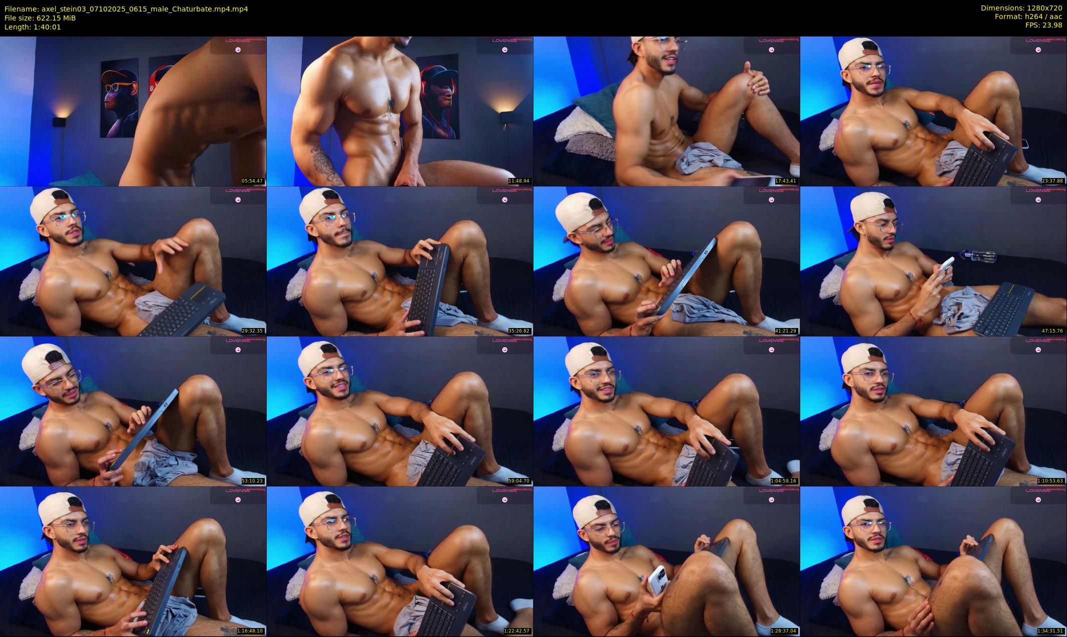 axel_stein03 — 101 minute Chaturbate male cam show recording, 720p, Oct 7, 2025