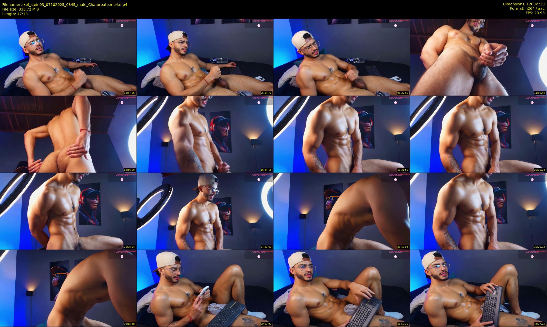 axel_stein03 — 48 minute Chaturbate male cam show recording, 720p, Oct 7, 2025