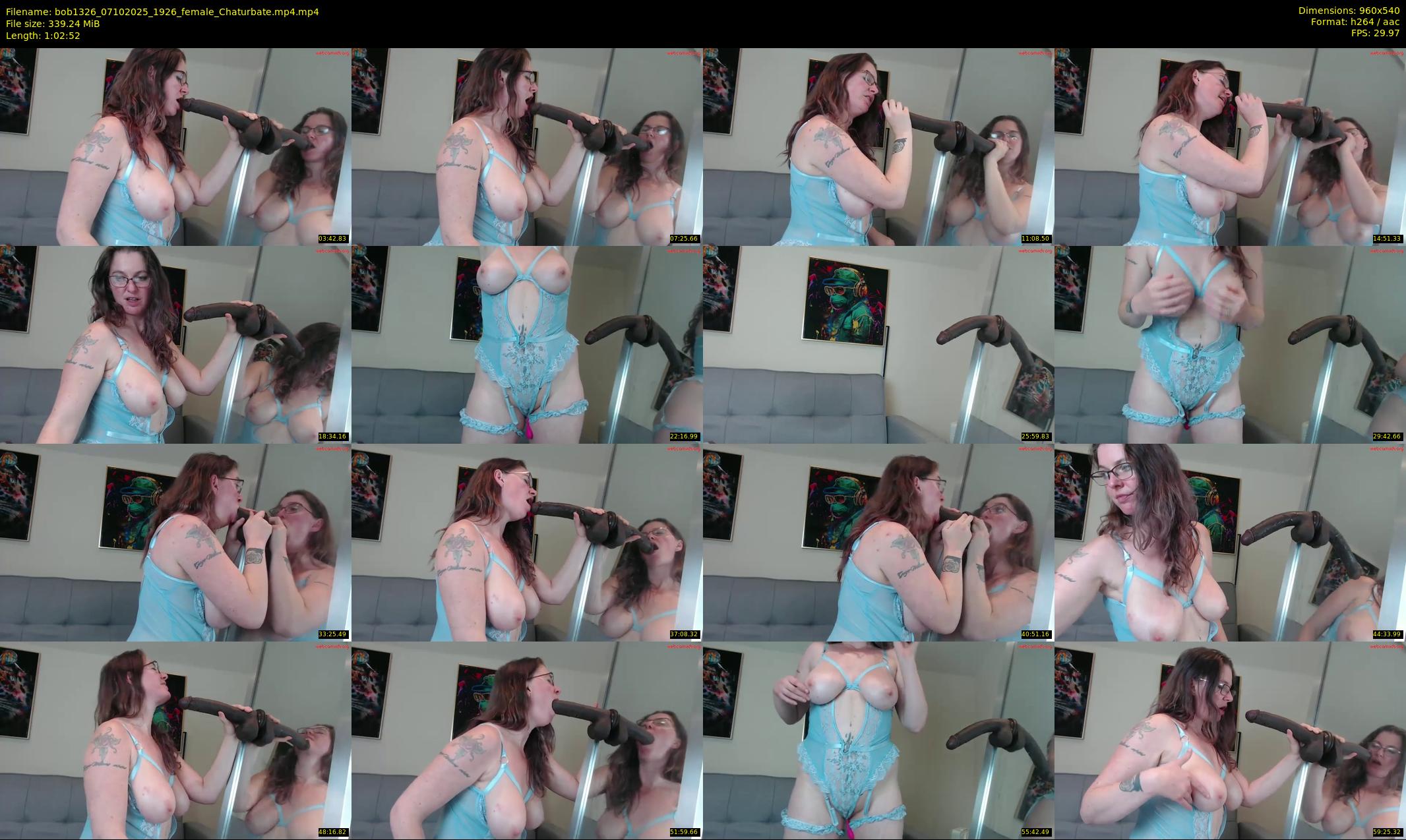 bob1326 — 63 minute Chaturbate female cam show recording, 480p, Oct 7, 2025