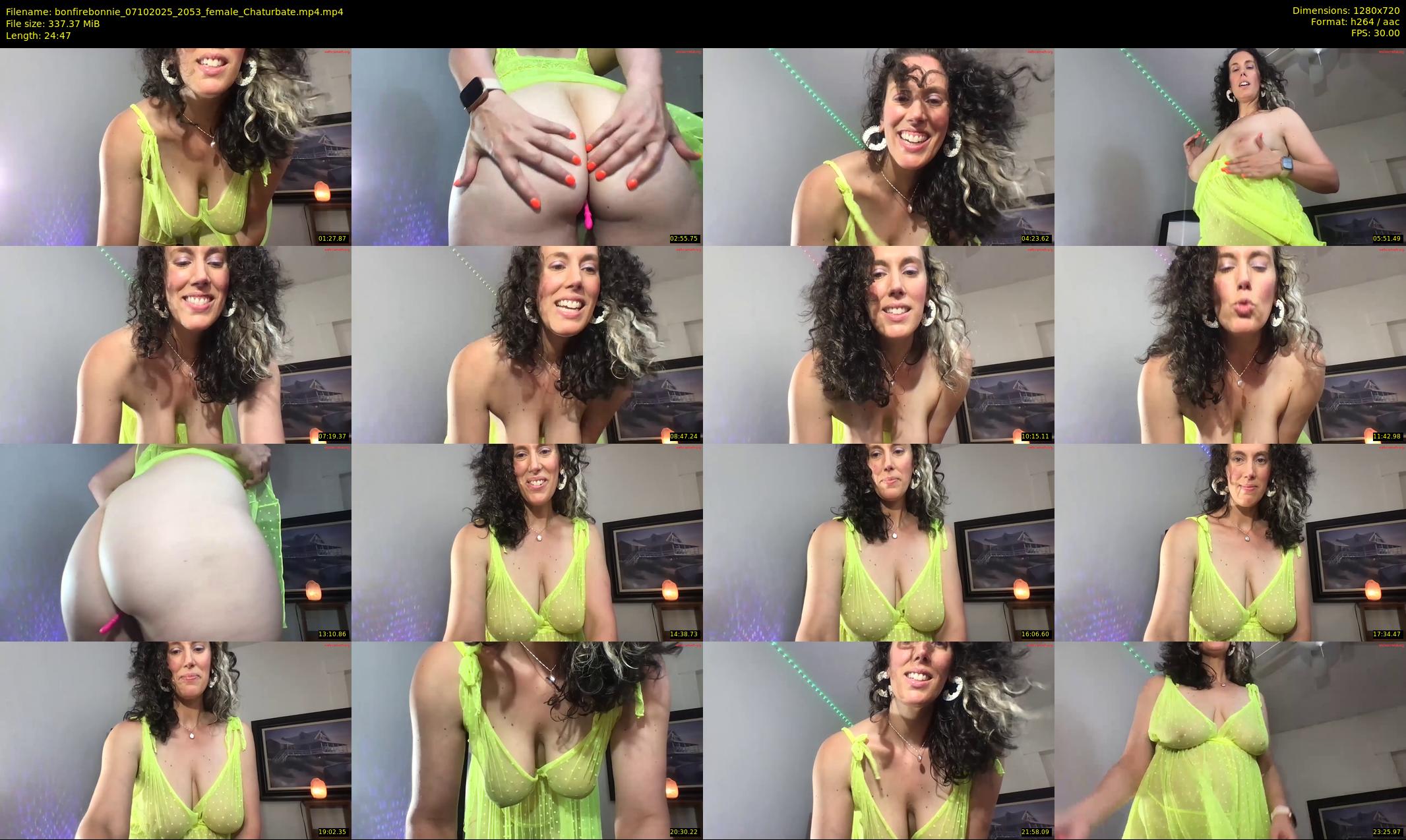 bonfirebonnie — 25 minute Chaturbate female cam show recording, 720p, Oct 7, 2025