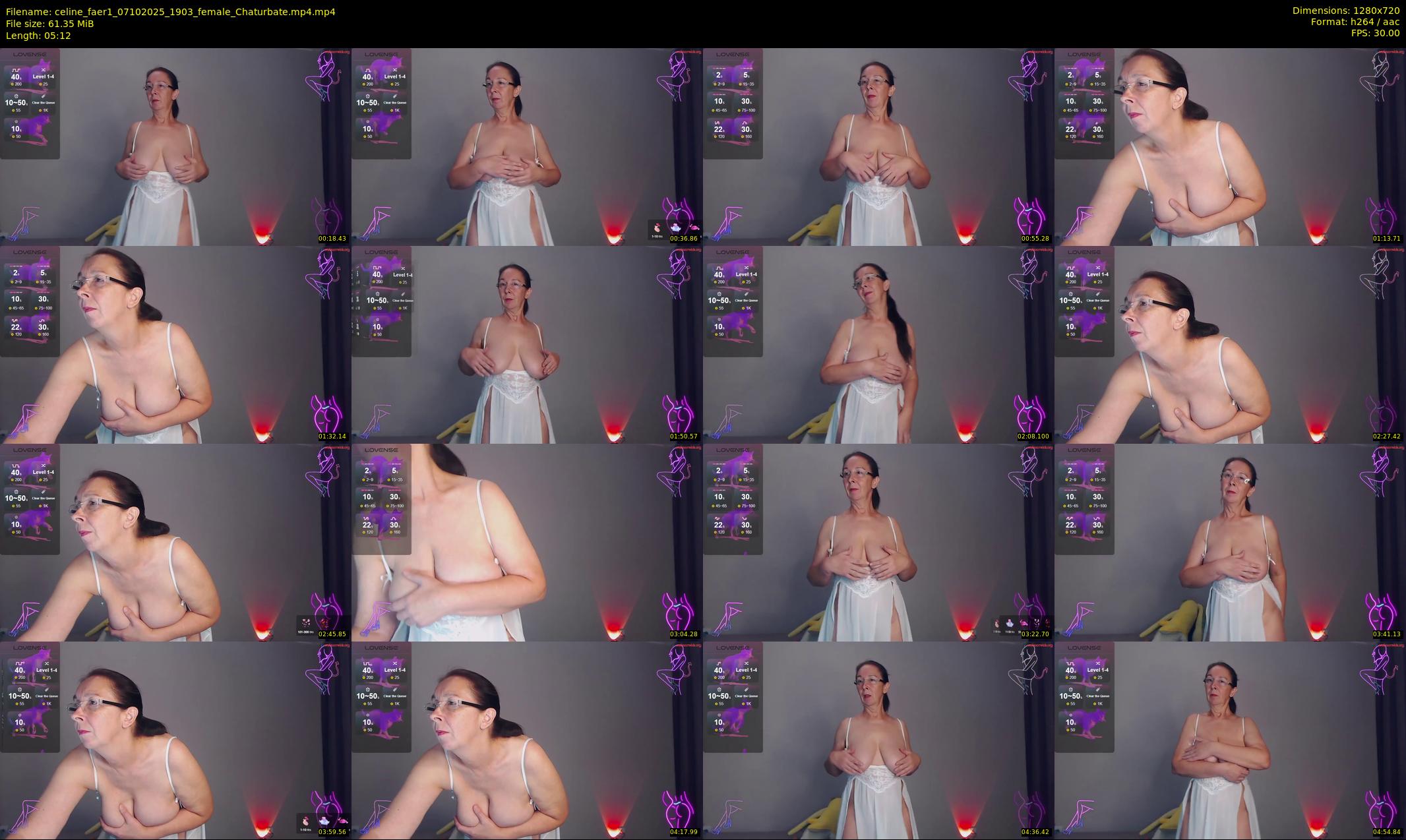 celine_faer1 — 6 minute Chaturbate female cam show recording, 720p, Oct 7, 2025