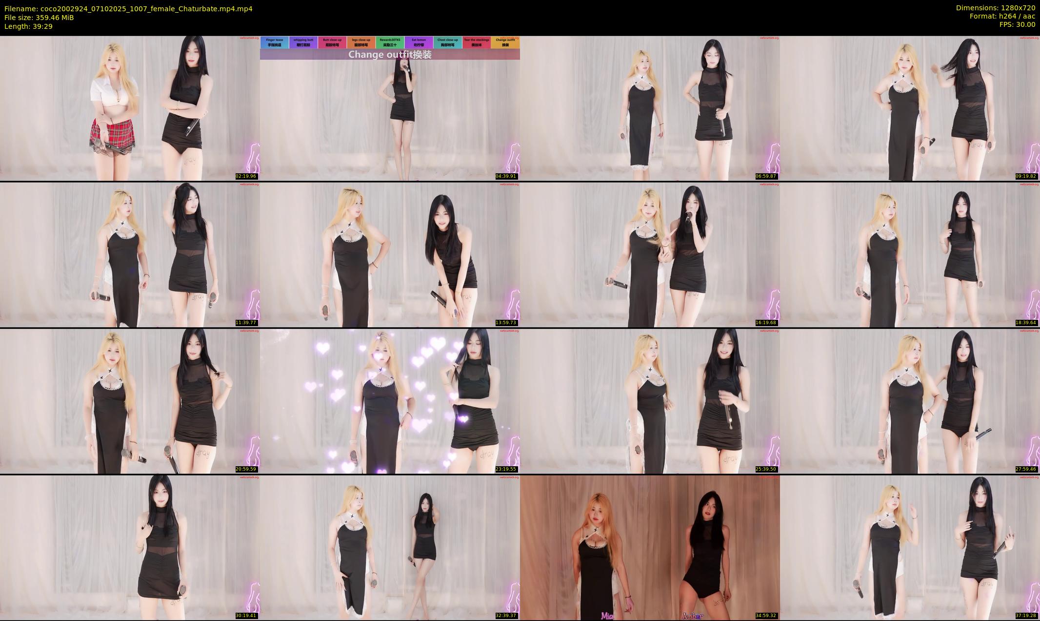 coco2002924 — 40 minute Chaturbate female cam show recording, 720p, Oct 7, 2025