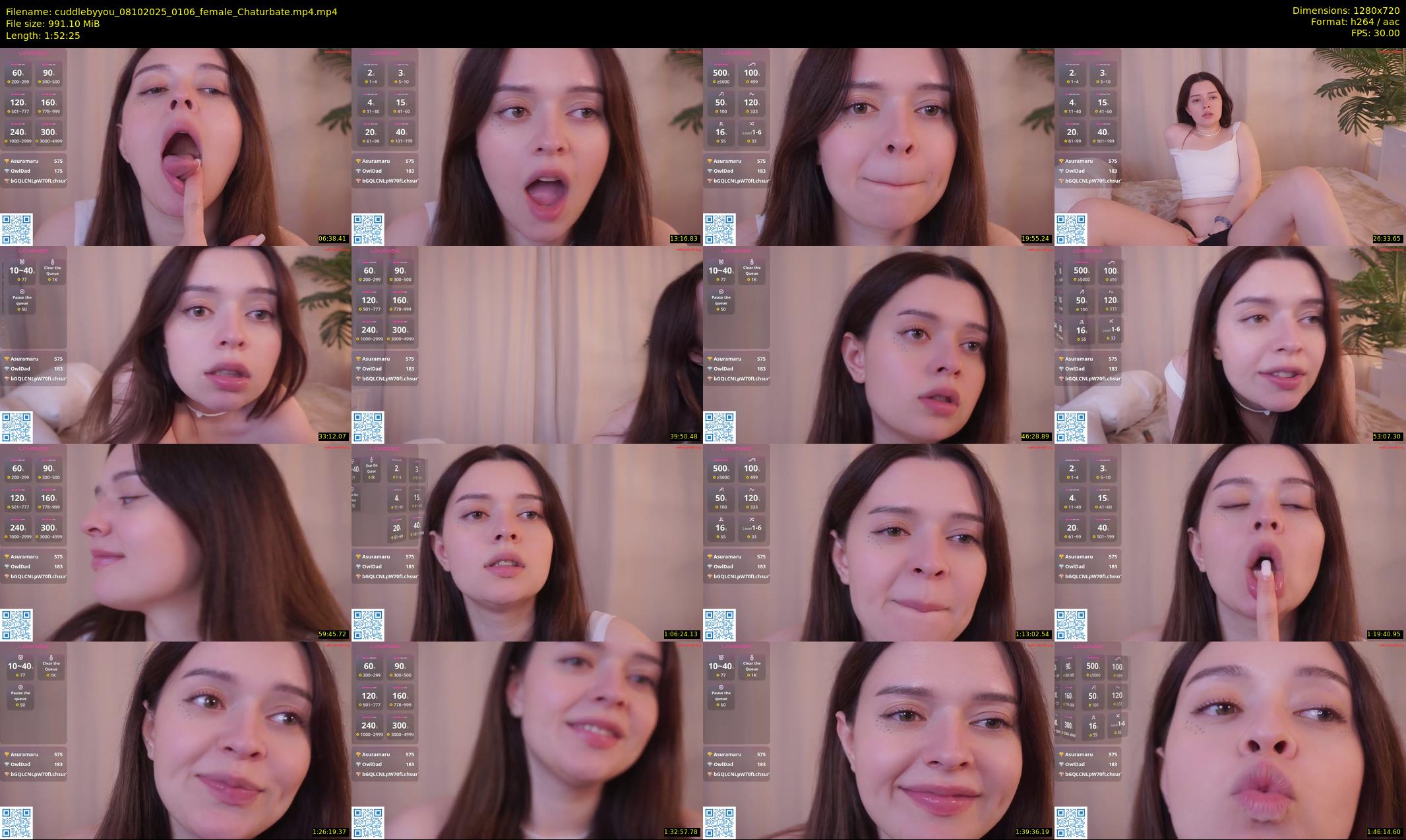 cuddlebyyou — 113 minute Chaturbate female cam show recording, 720p, Oct 8, 2025