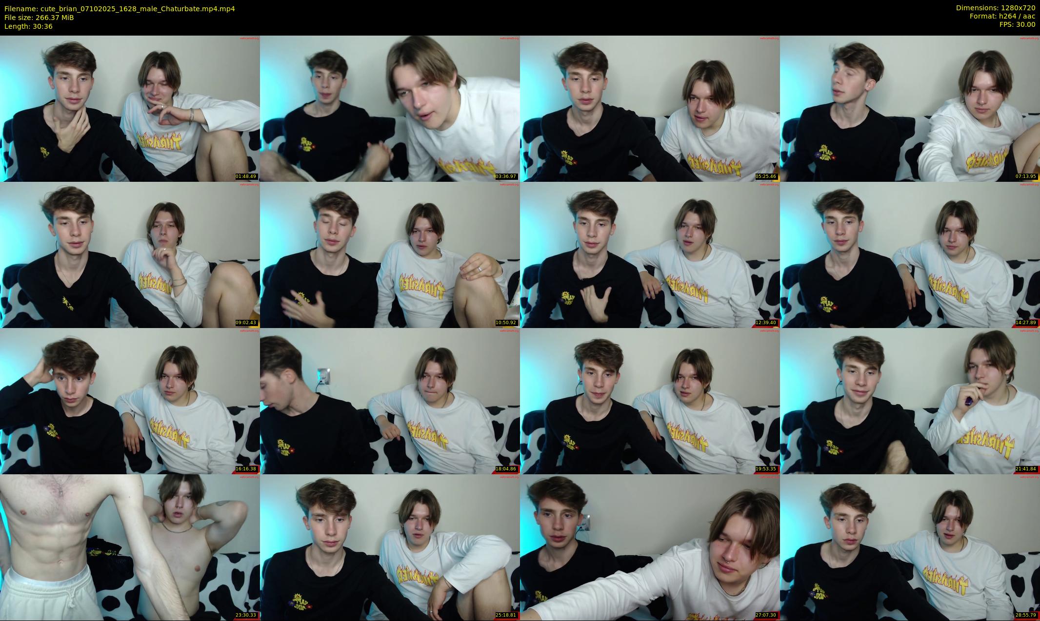 cute_brian — 31 minute Chaturbate male cam show recording, 720p, Oct 7, 2025