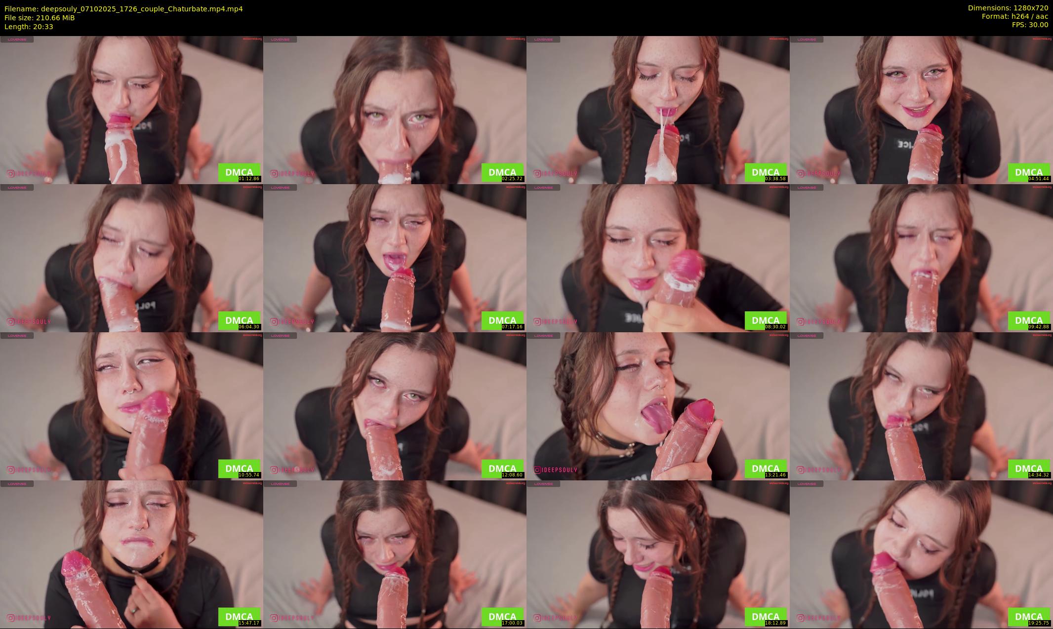 deepsouly — 21 minute Chaturbate female cam show recording, 720p, Oct 7, 2025
