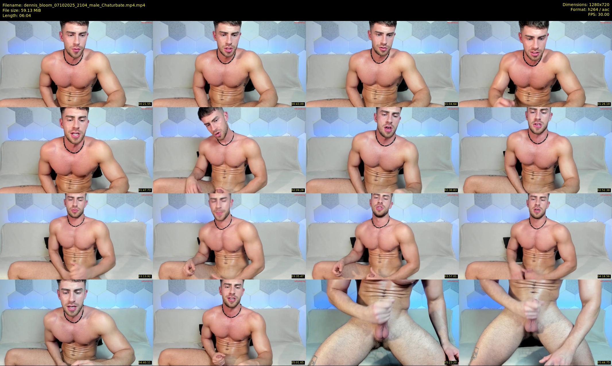 dennis_bloom — 7 minute Chaturbate male cam show recording, 720p, Oct 7, 2025