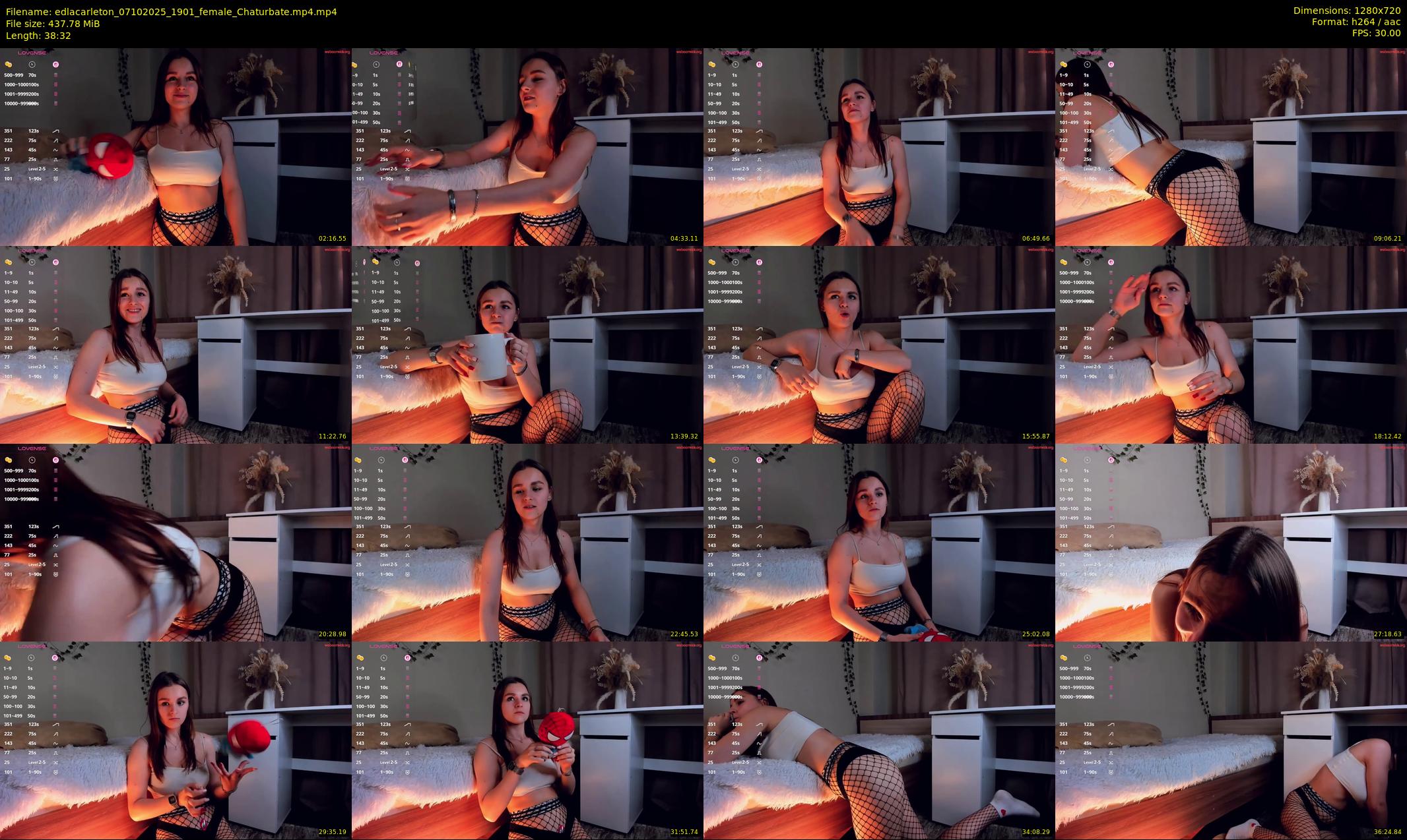 edlacarleton — 39 minute Chaturbate female cam show recording, 720p, Oct 7, 2025